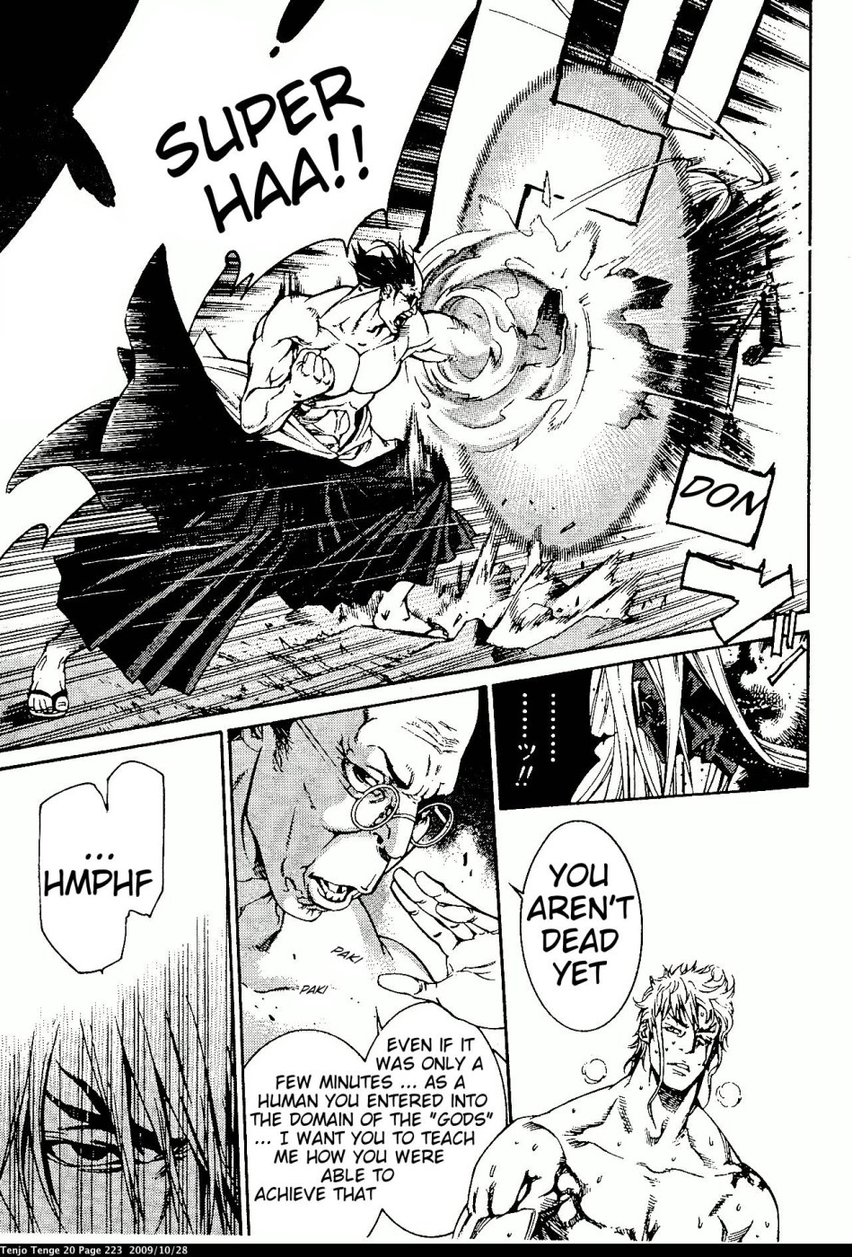 Halaman dari Tenjou Tenge Chapter 125