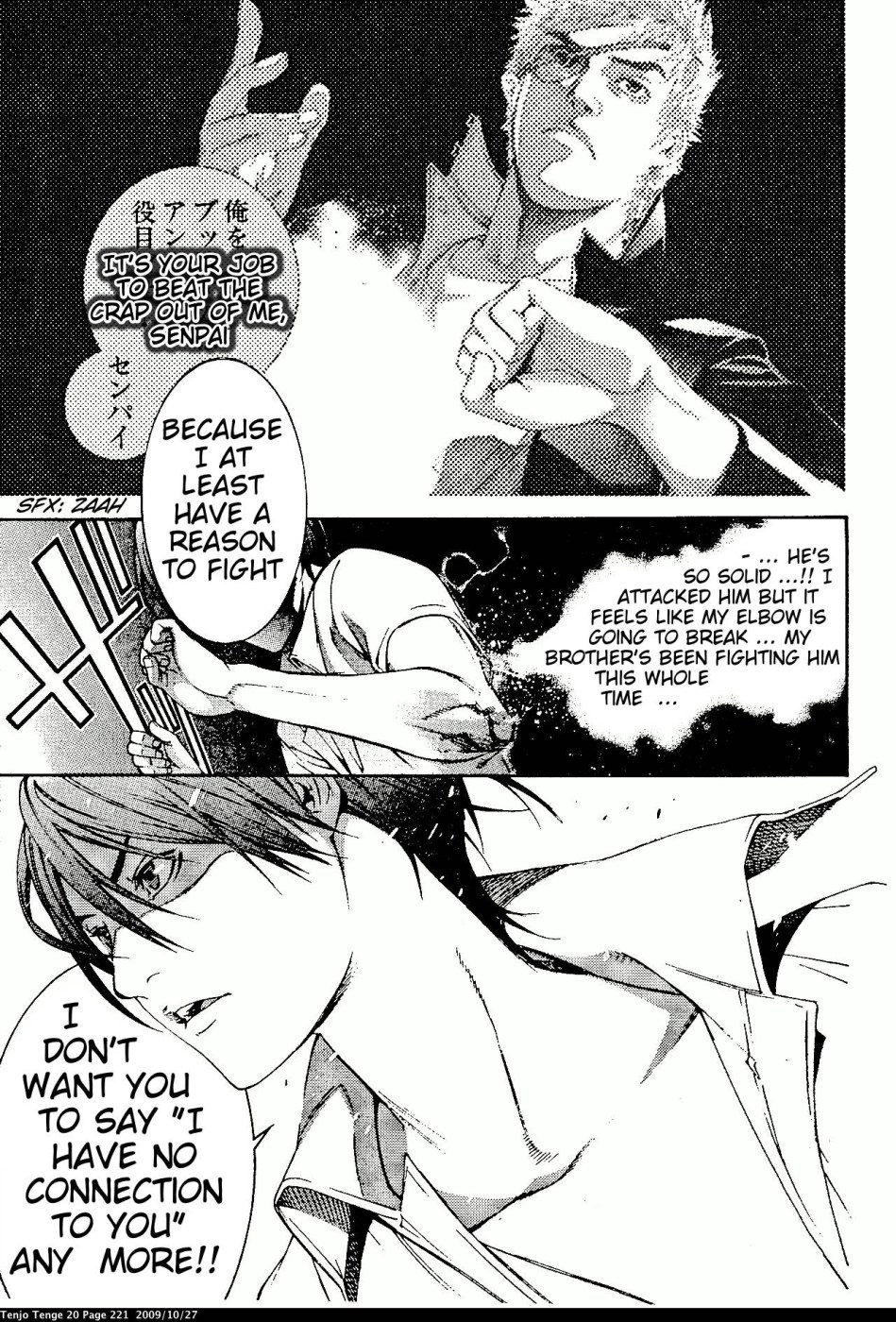 Halaman dari Tenjou Tenge Chapter 125