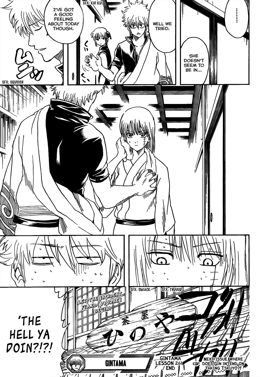 Halaman dari Gintama Chapter 261
