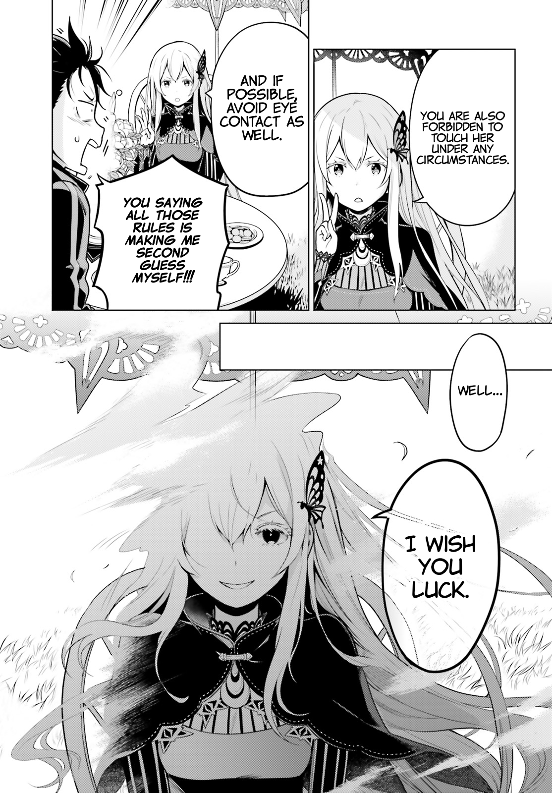 Halaman dari Re:Zero kara Hajimeru Isekai Seikatsu: Dai 4-shou—Seiiki to Gouyoku no Majo Chapter 22