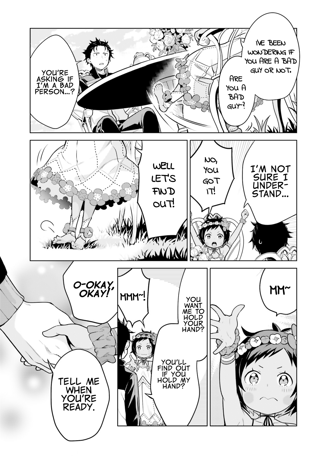 Halaman dari Re:Zero kara Hajimeru Isekai Seikatsu: Dai 4-shou—Seiiki to Gouyoku no Majo Chapter 22