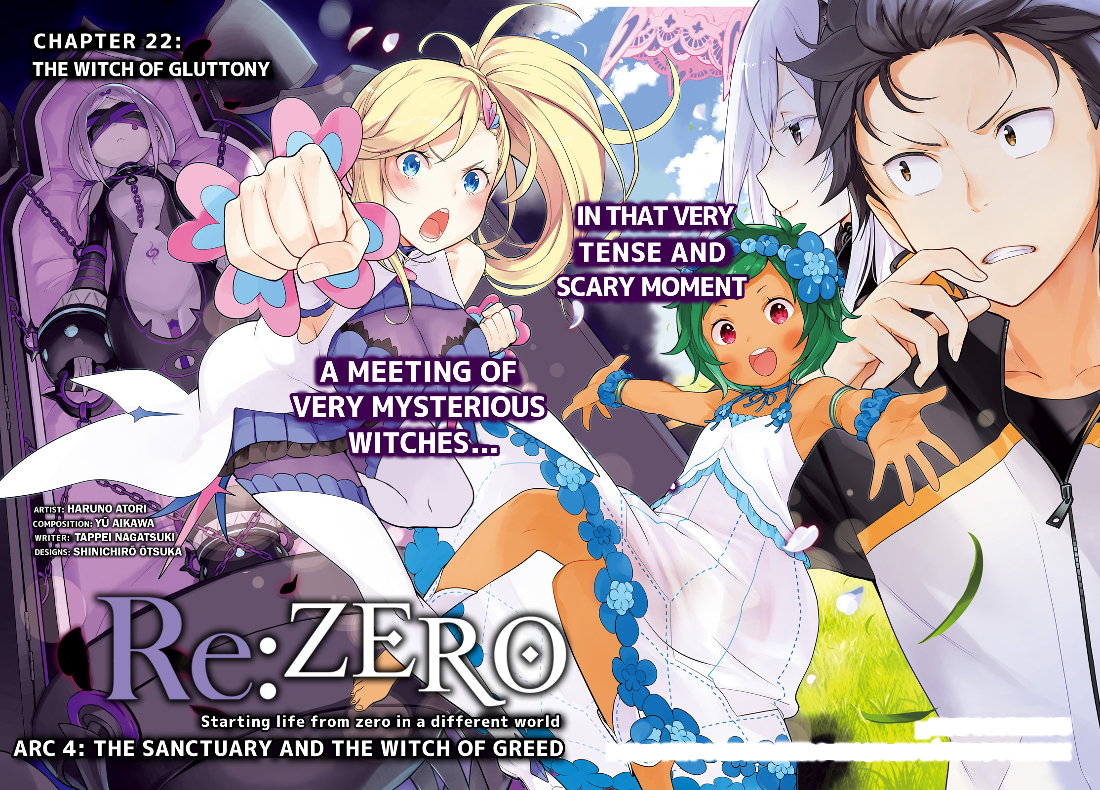 Halaman dari Re:Zero kara Hajimeru Isekai Seikatsu: Dai 4-shou—Seiiki to Gouyoku no Majo Chapter 22