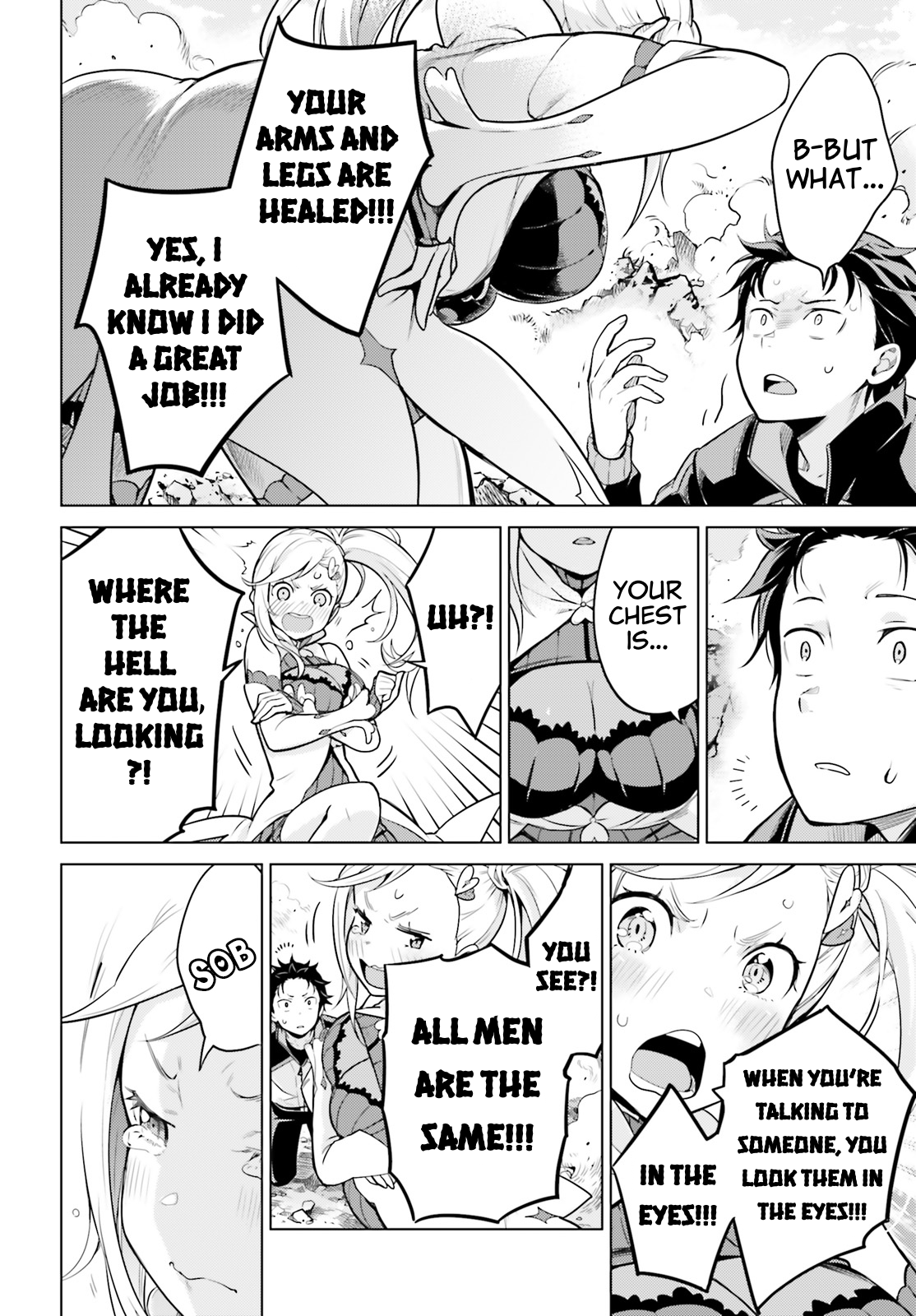 Halaman dari Re:Zero kara Hajimeru Isekai Seikatsu: Dai 4-shou—Seiiki to Gouyoku no Majo Chapter 22