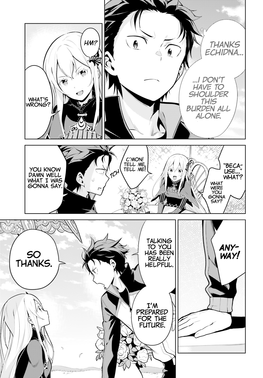 Halaman dari Re:Zero kara Hajimeru Isekai Seikatsu: Dai 4-shou—Seiiki to Gouyoku no Majo Chapter 22