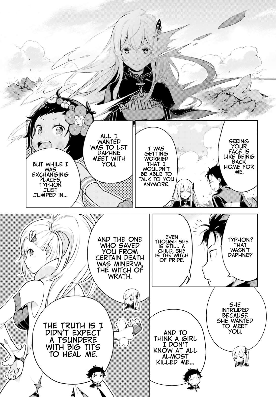 Halaman dari Re:Zero kara Hajimeru Isekai Seikatsu: Dai 4-shou—Seiiki to Gouyoku no Majo Chapter 22