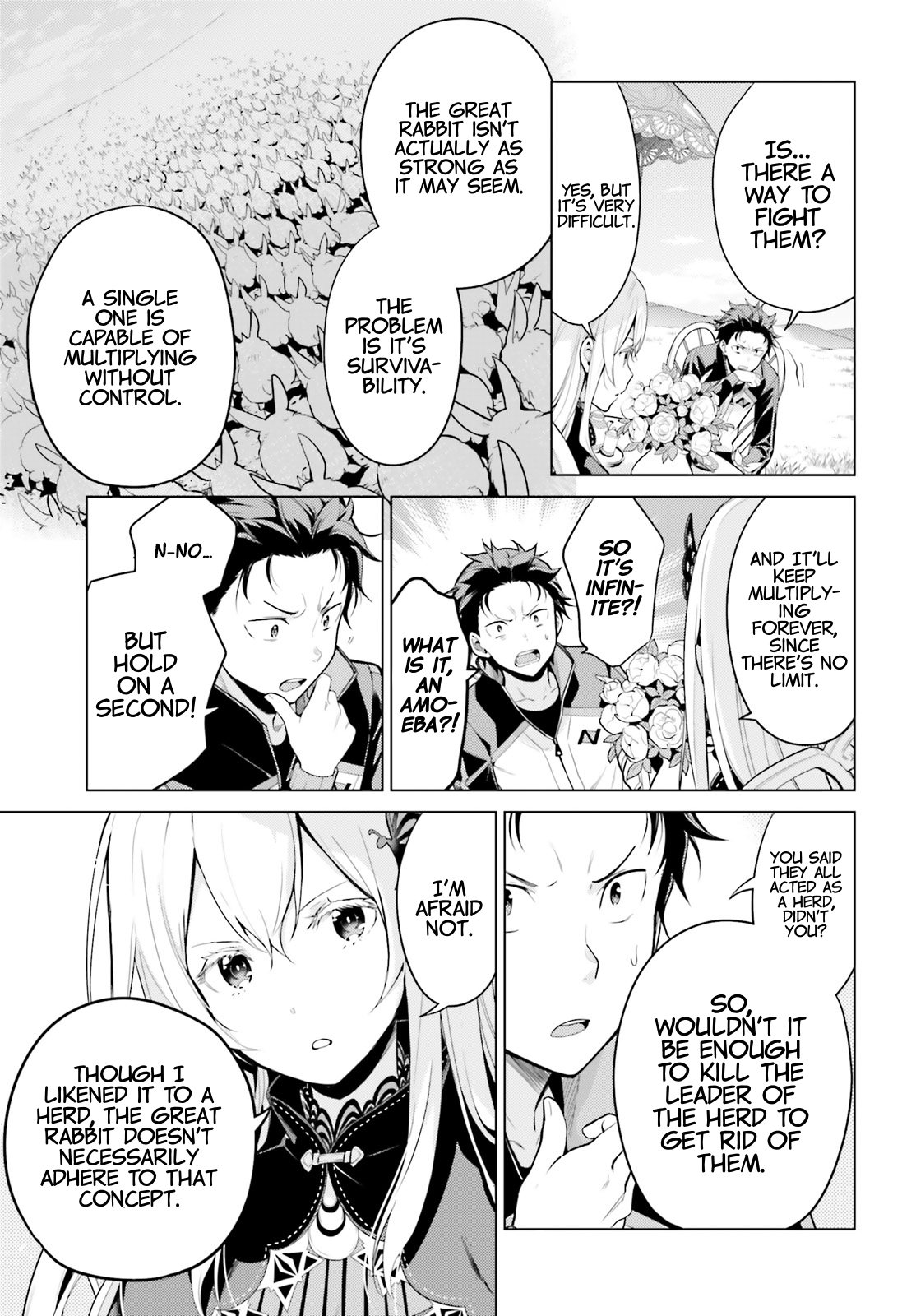 Halaman dari Re:Zero kara Hajimeru Isekai Seikatsu: Dai 4-shou—Seiiki to Gouyoku no Majo Chapter 22