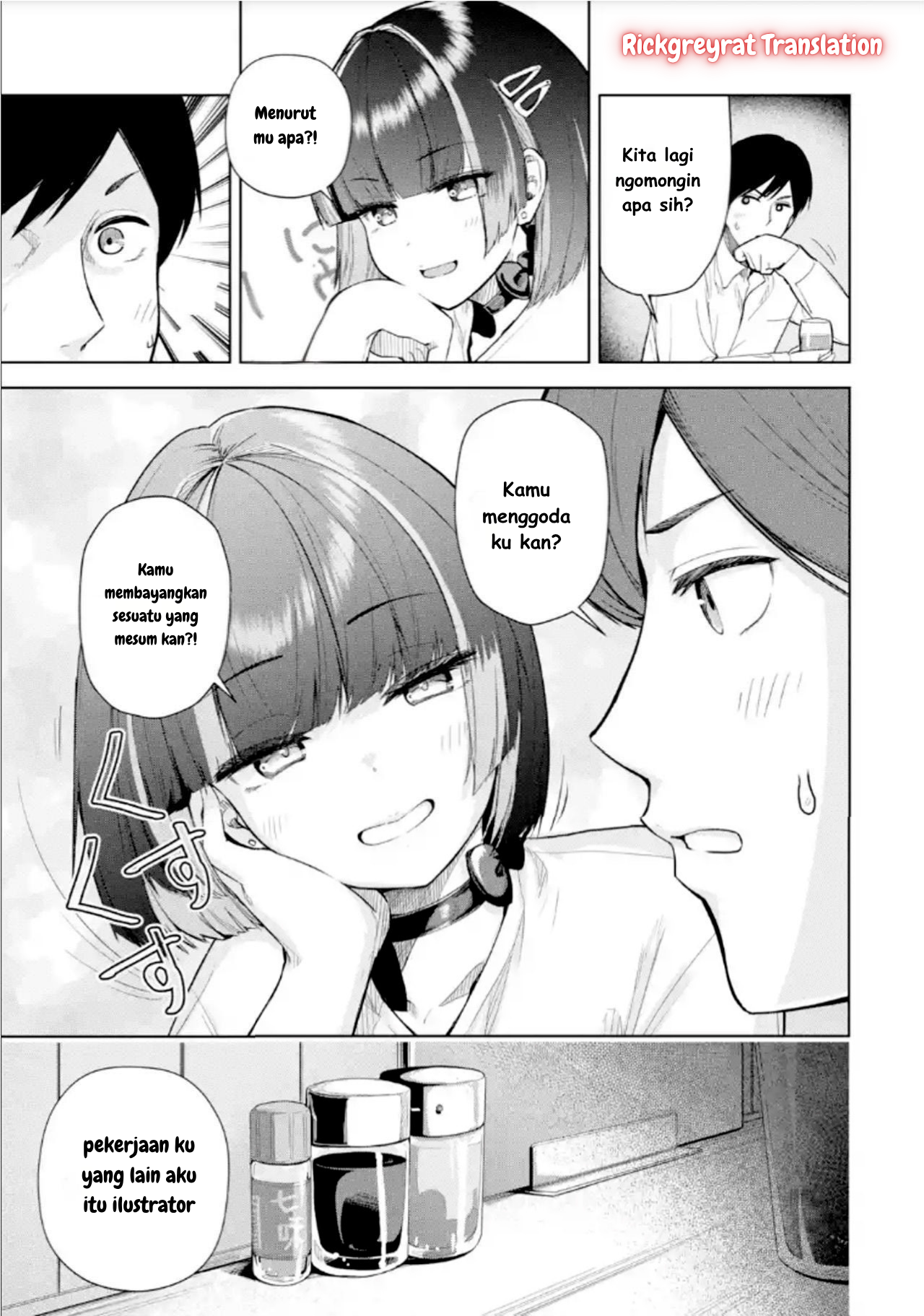Tachinomi Izakaya de Kuudere Downer-kei Joshidaisei ga Tonari ni Kuru Hanashi Chapter 3 - halaman 10