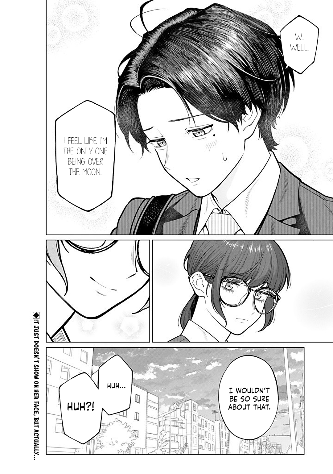 Halaman dari Kaisha to Shiseikatsu: On to Off Chapter 16