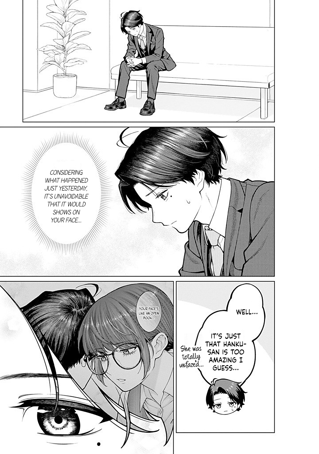 Halaman dari Kaisha to Shiseikatsu: On to Off Chapter 16