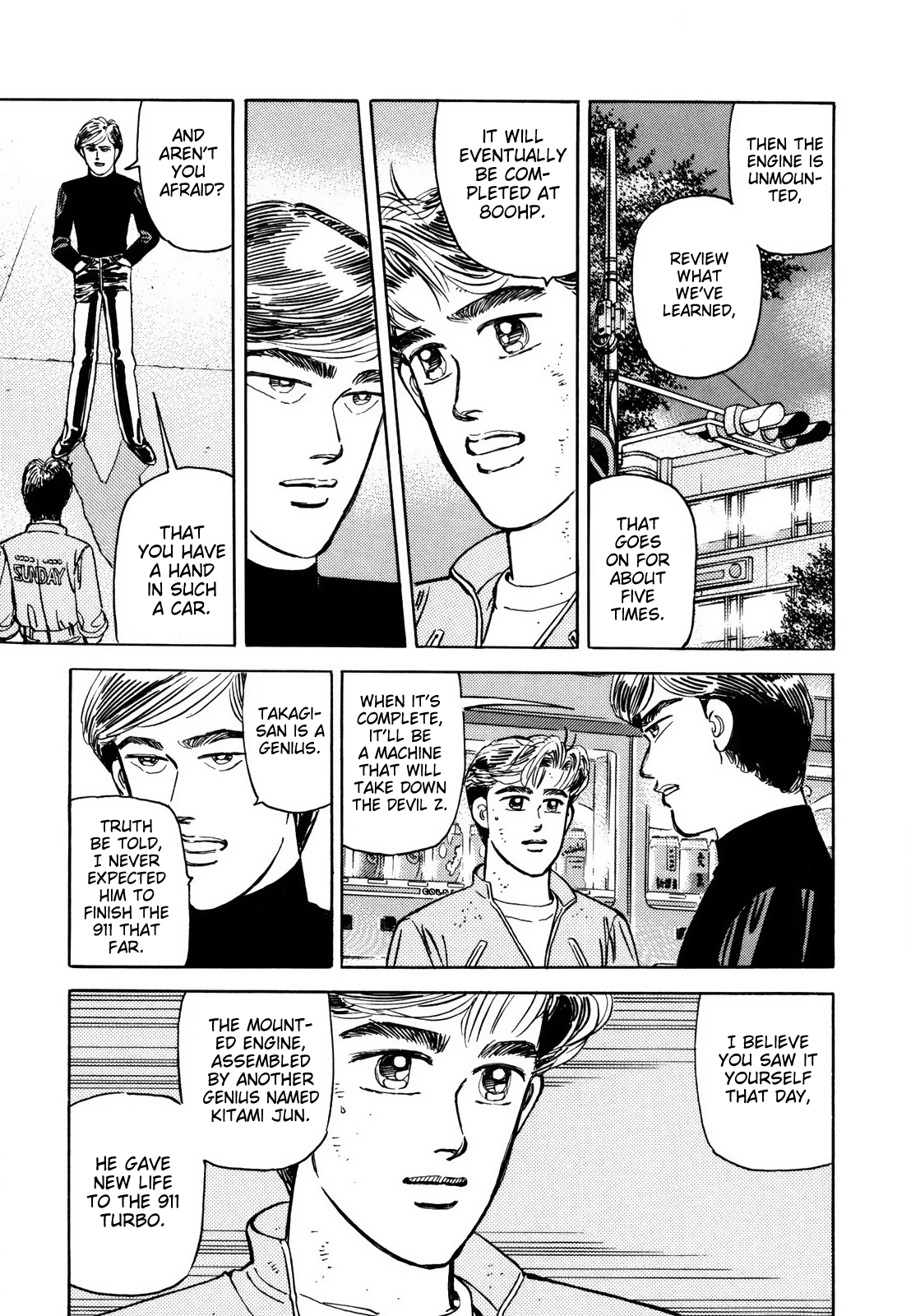 Halaman dari Wangan Midnight Chapter 121