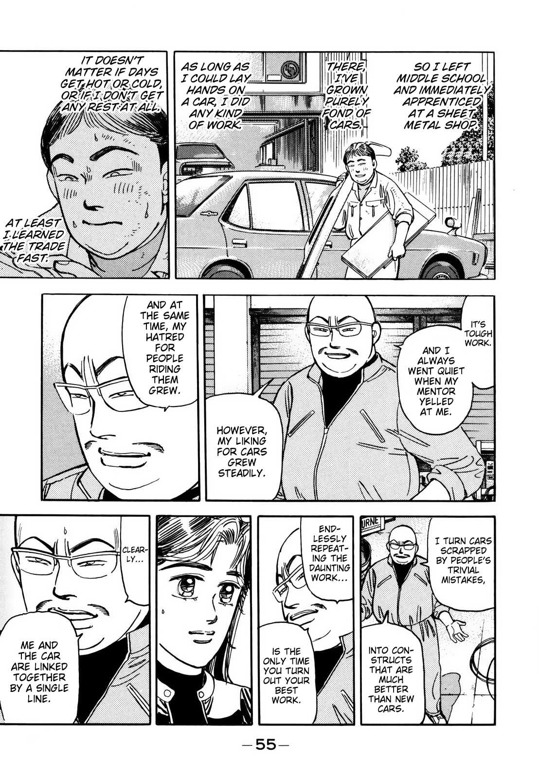 Halaman dari Wangan Midnight Chapter 121
