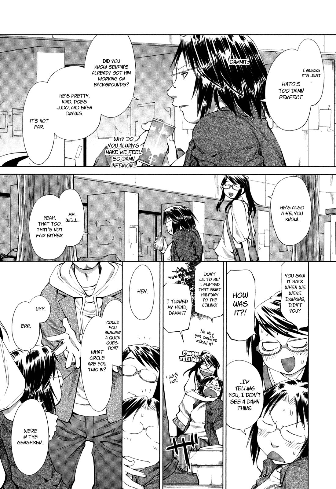 Halaman dari Genshiken Nidaime - The Society for the Study of Modern Visual Culture II Chapter 60