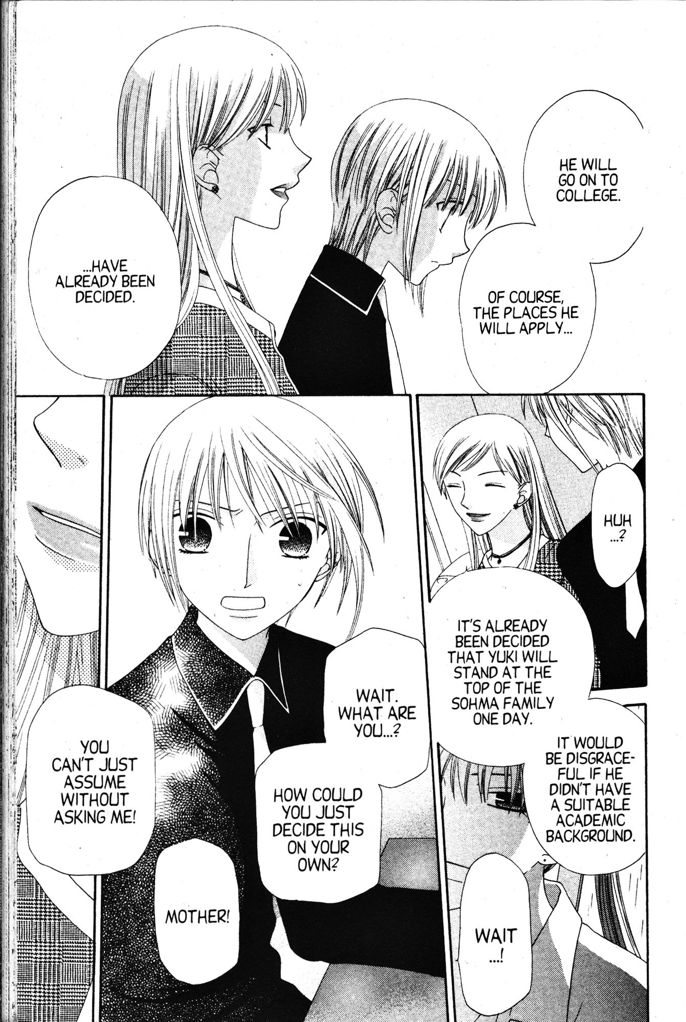 Halaman dari Fruits Basket Chapter 72
