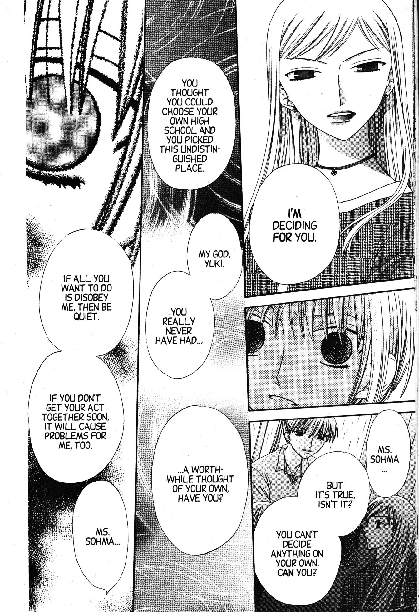 Halaman dari Fruits Basket Chapter 72