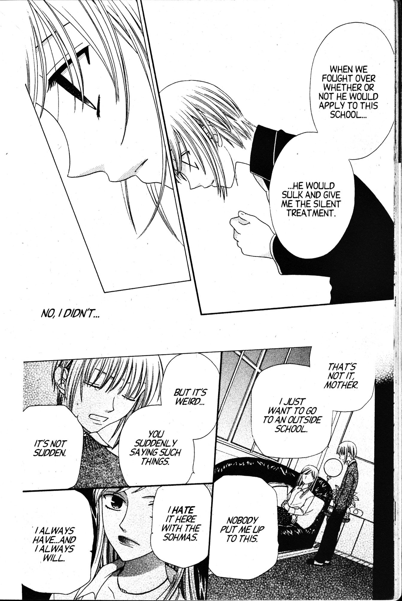 Halaman dari Fruits Basket Chapter 72