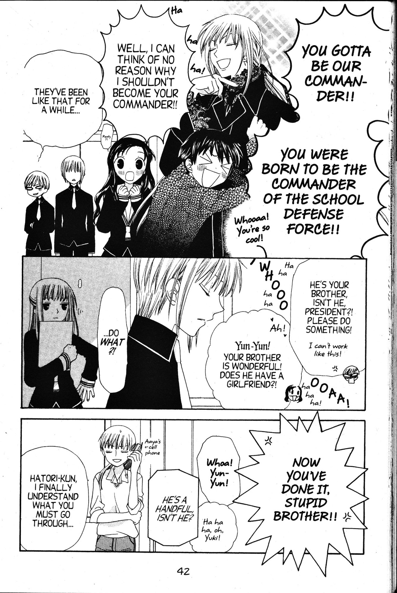 Halaman dari Fruits Basket Chapter 72