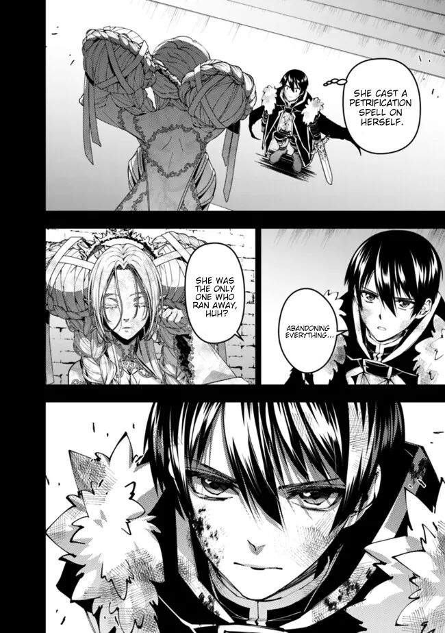 Halaman dari Fukushuu o Koinegau Saikyou Yuusha wa, Yami no Chikara de Senmetsu Musou Suru Chapter 110