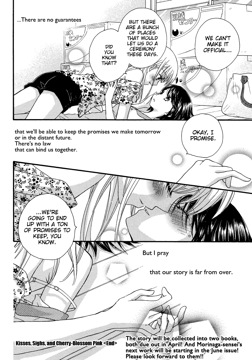 Halaman dari Kisses, Sighs, and Cherry-Blossom Pink Chapter 5