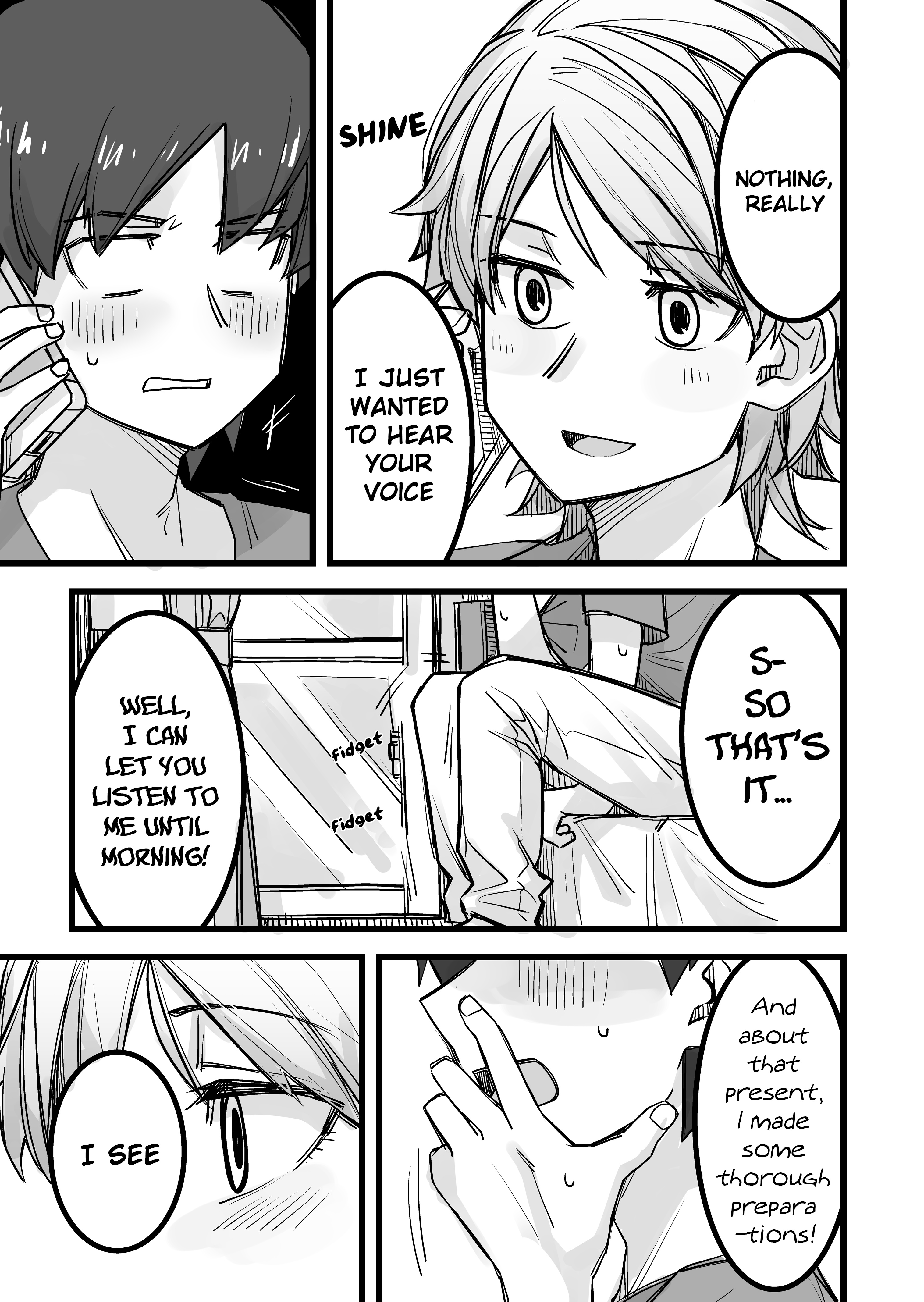 Halaman dari Ikemen Joshi to Josou Danshi Chapter 21