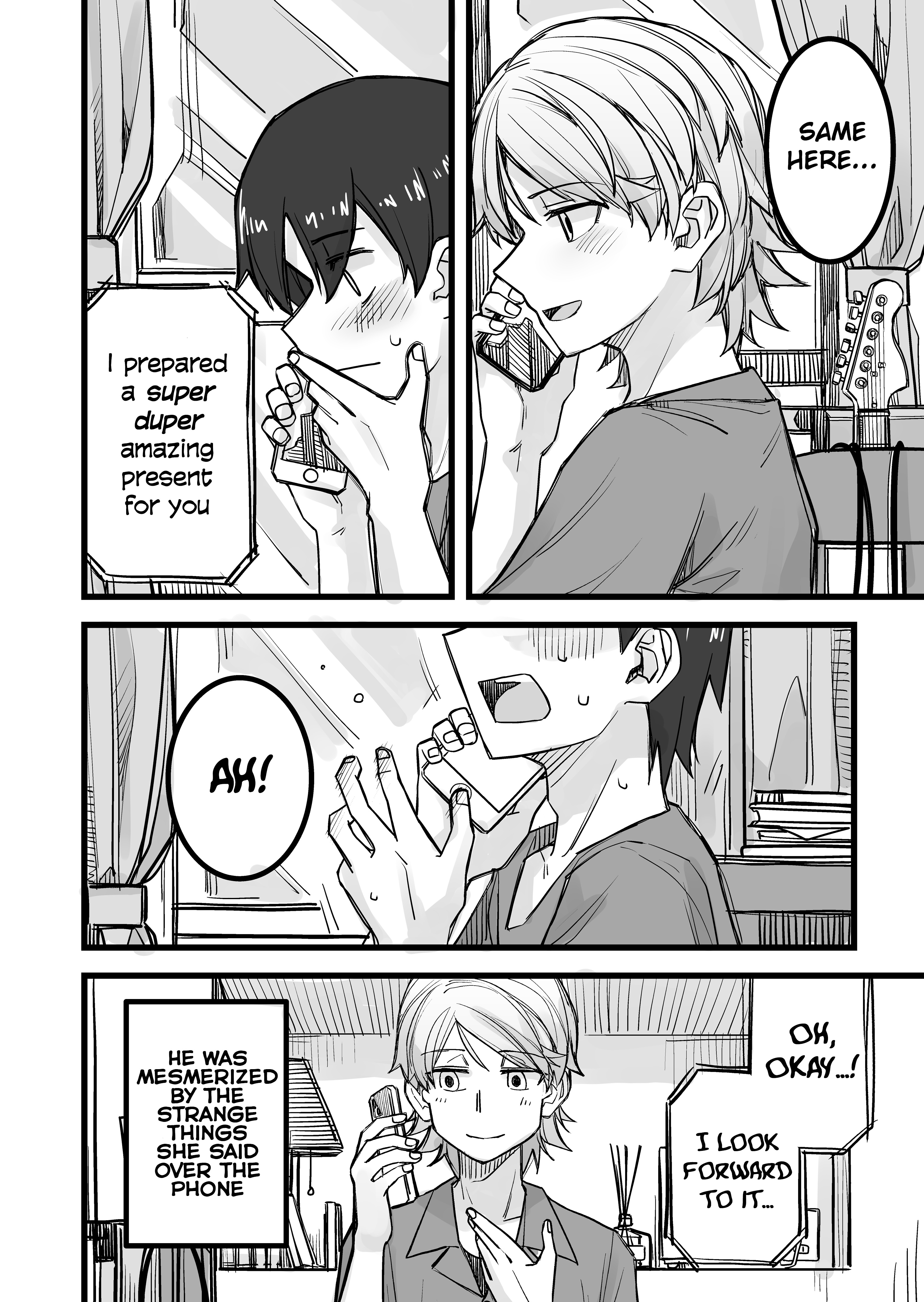 Halaman dari Ikemen Joshi to Josou Danshi Chapter 21