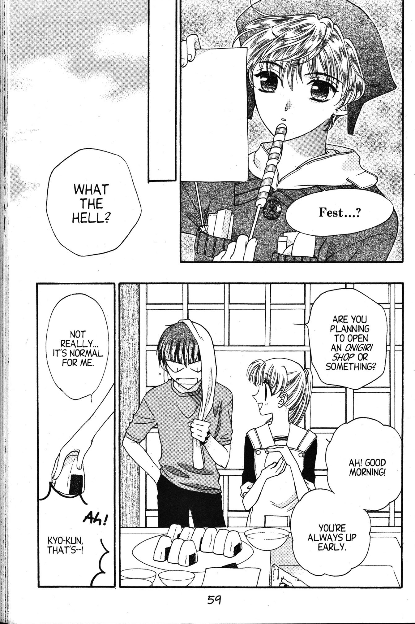 Halaman dari Fruits Basket Chapter 8