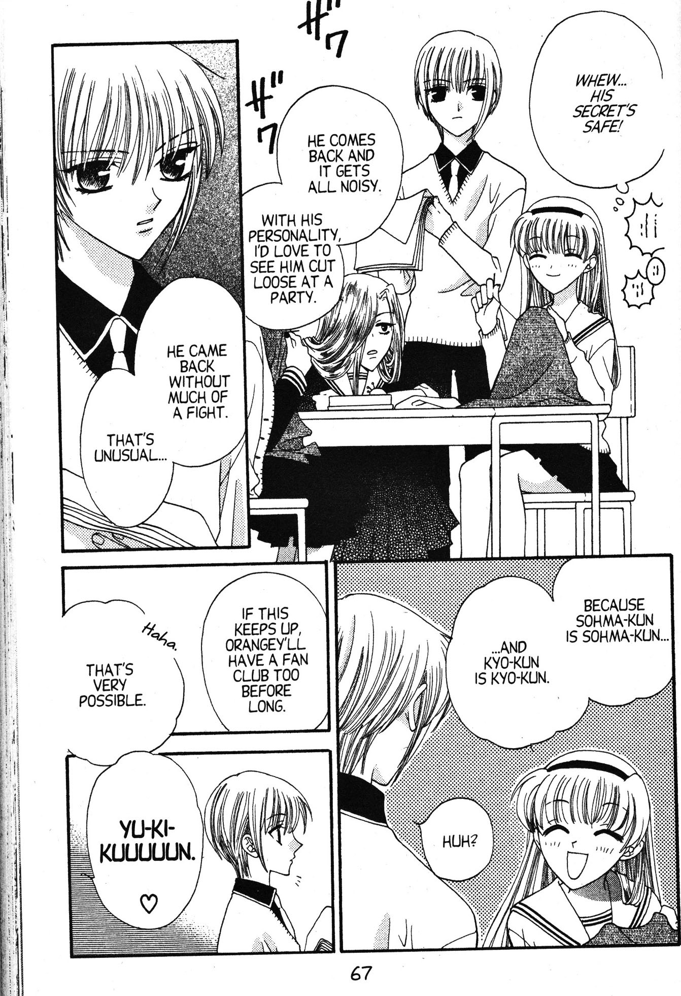 Halaman dari Fruits Basket Chapter 8