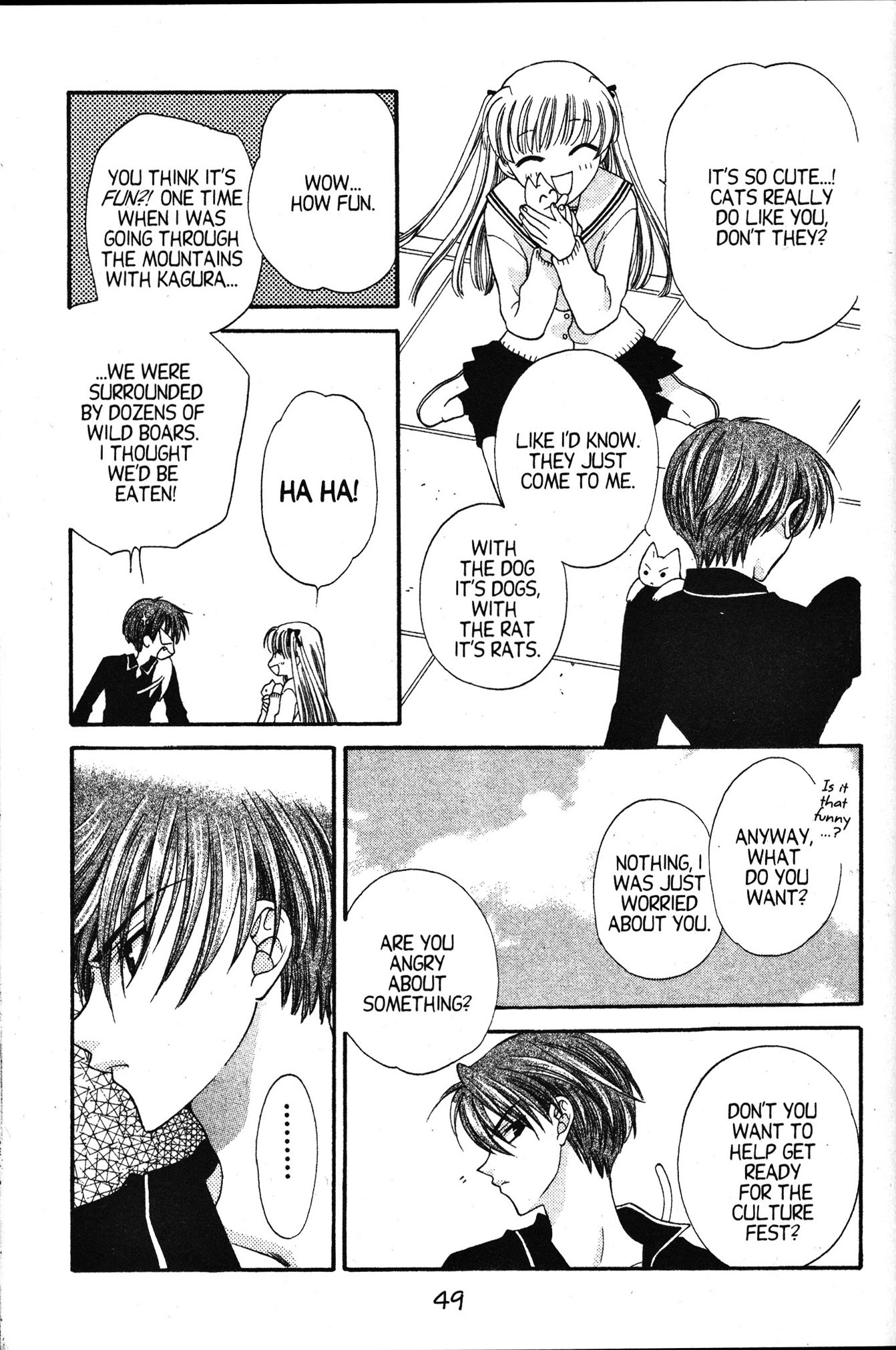 Halaman dari Fruits Basket Chapter 8