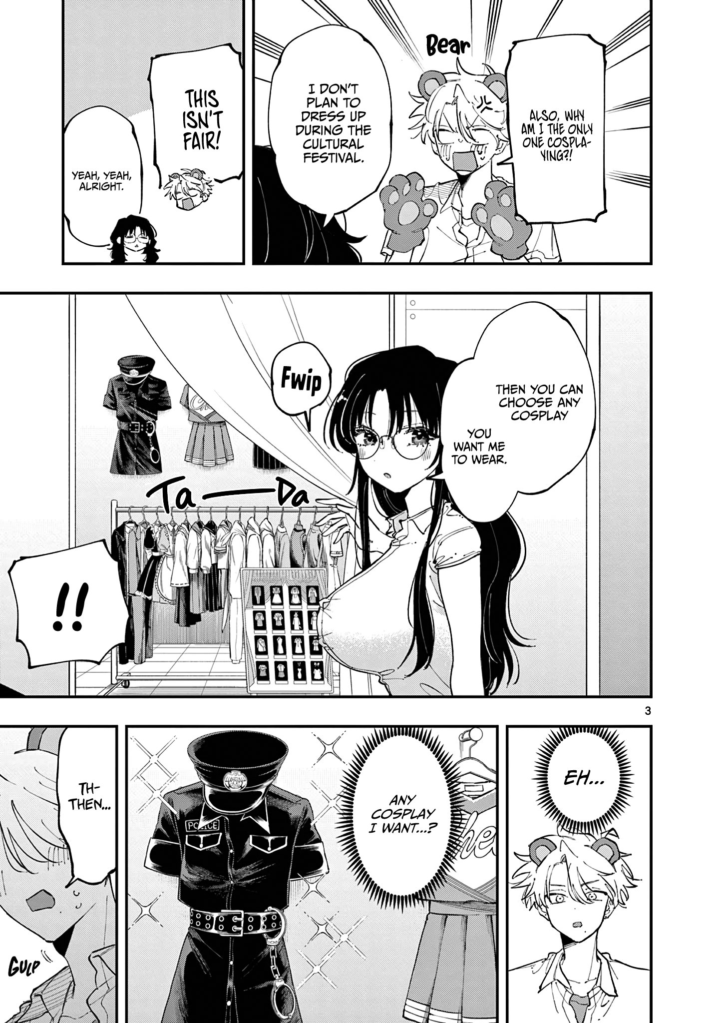Halaman dari Tonari no Seki no Yatsu ga Souiu Me de Mitekuru Chapter 20