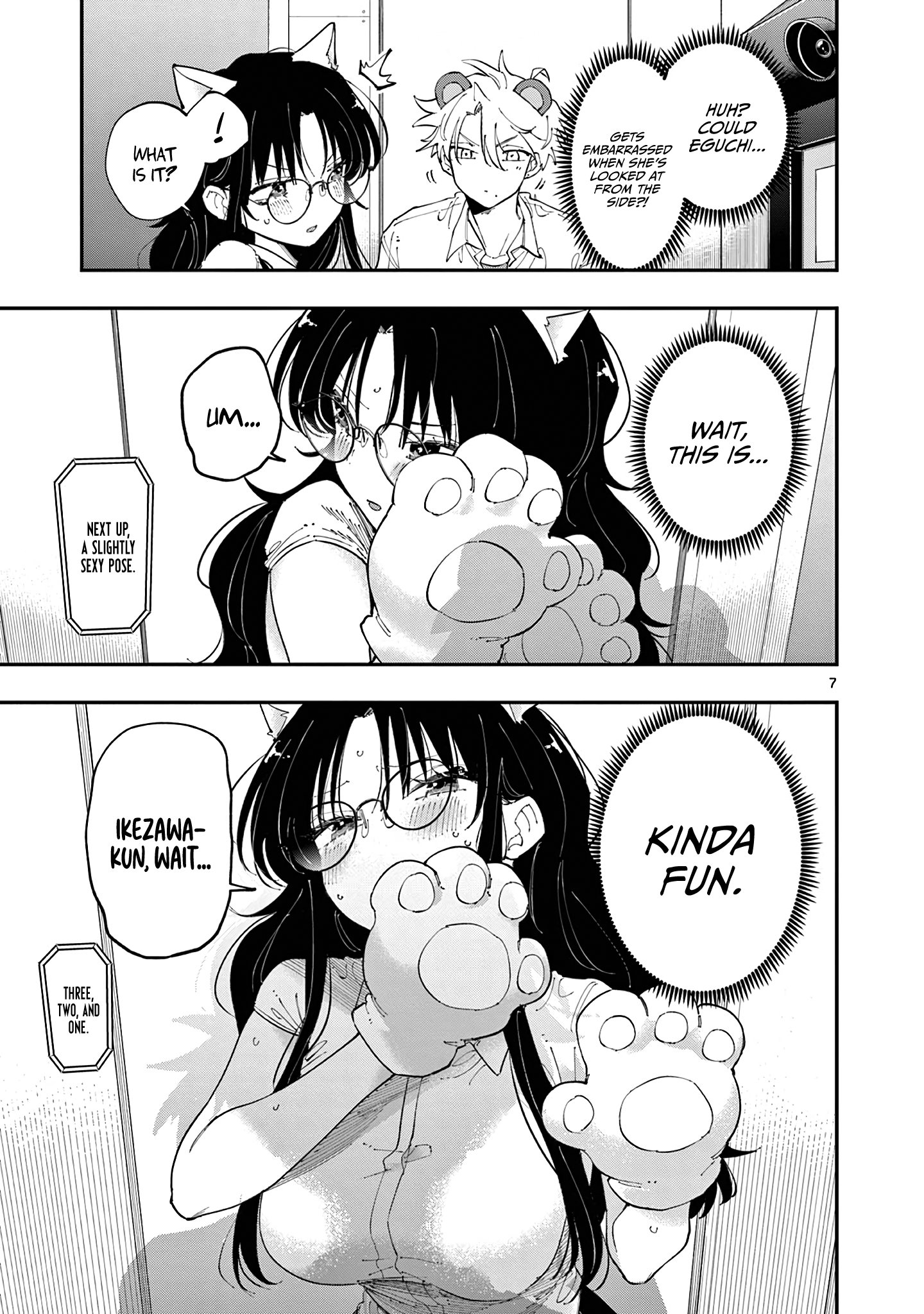 Halaman dari Tonari no Seki no Yatsu ga Souiu Me de Mitekuru Chapter 20