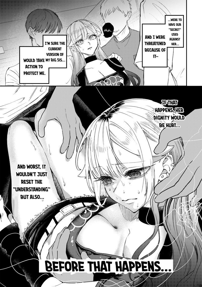 Halaman dari Namaiki na Gal Ane wo Wakaraseru Hanashi Chapter 24
