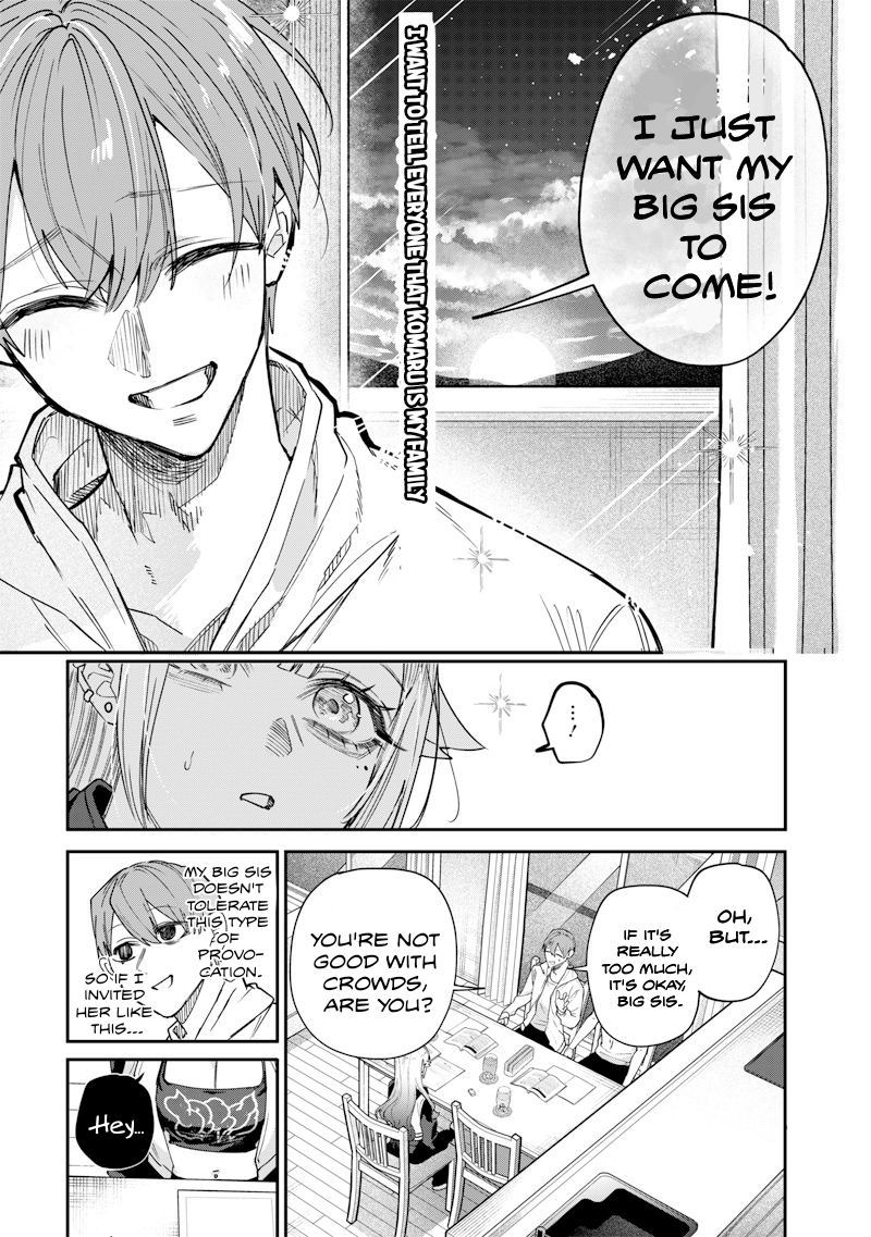 Halaman dari Namaiki na Gal Ane wo Wakaraseru Hanashi Chapter 24