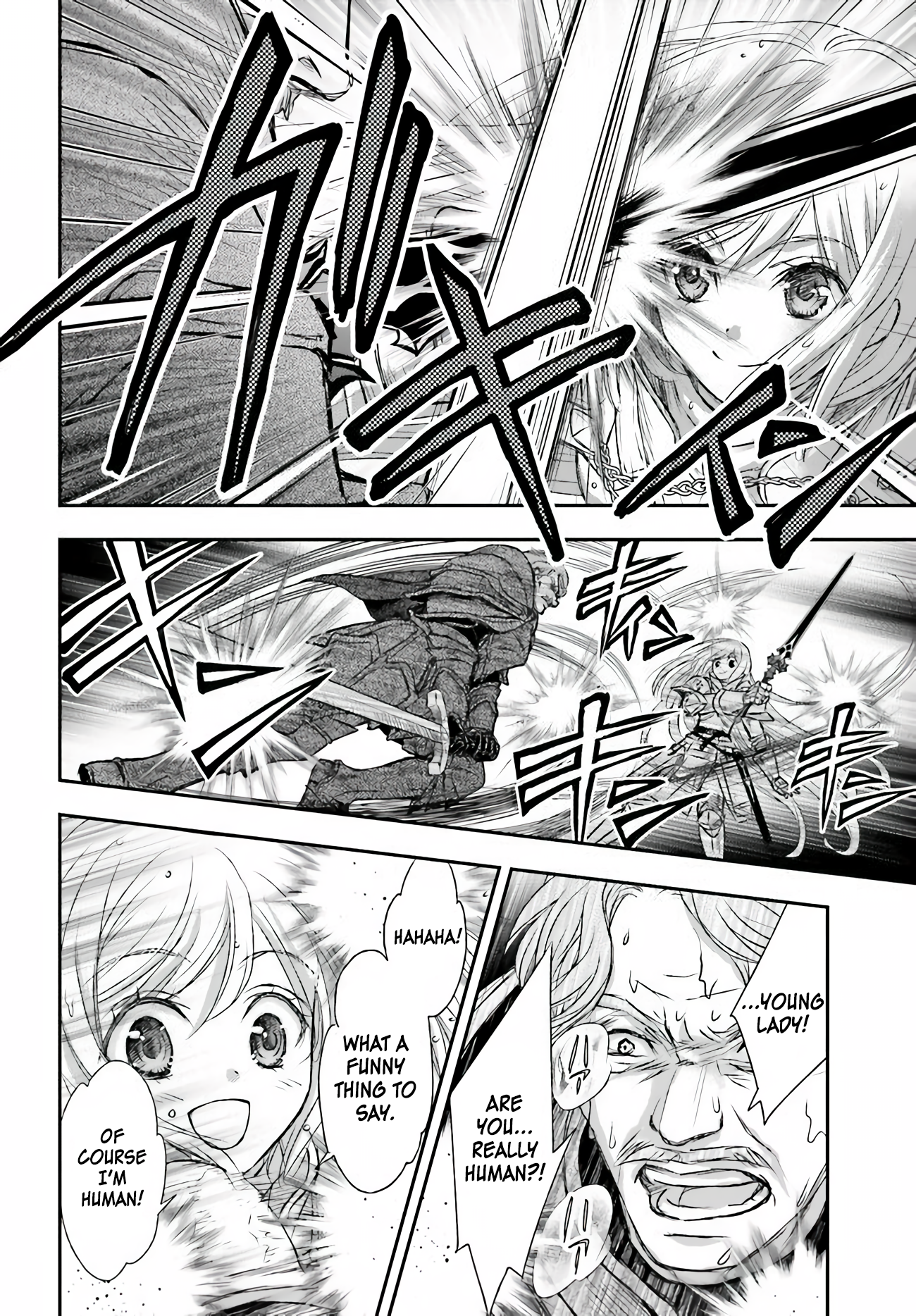 Shinigami ni Sodaterareta Shoujo wa Shikkoku no Tsurugi o Mune ni Idaku Chapter 10 Page 17