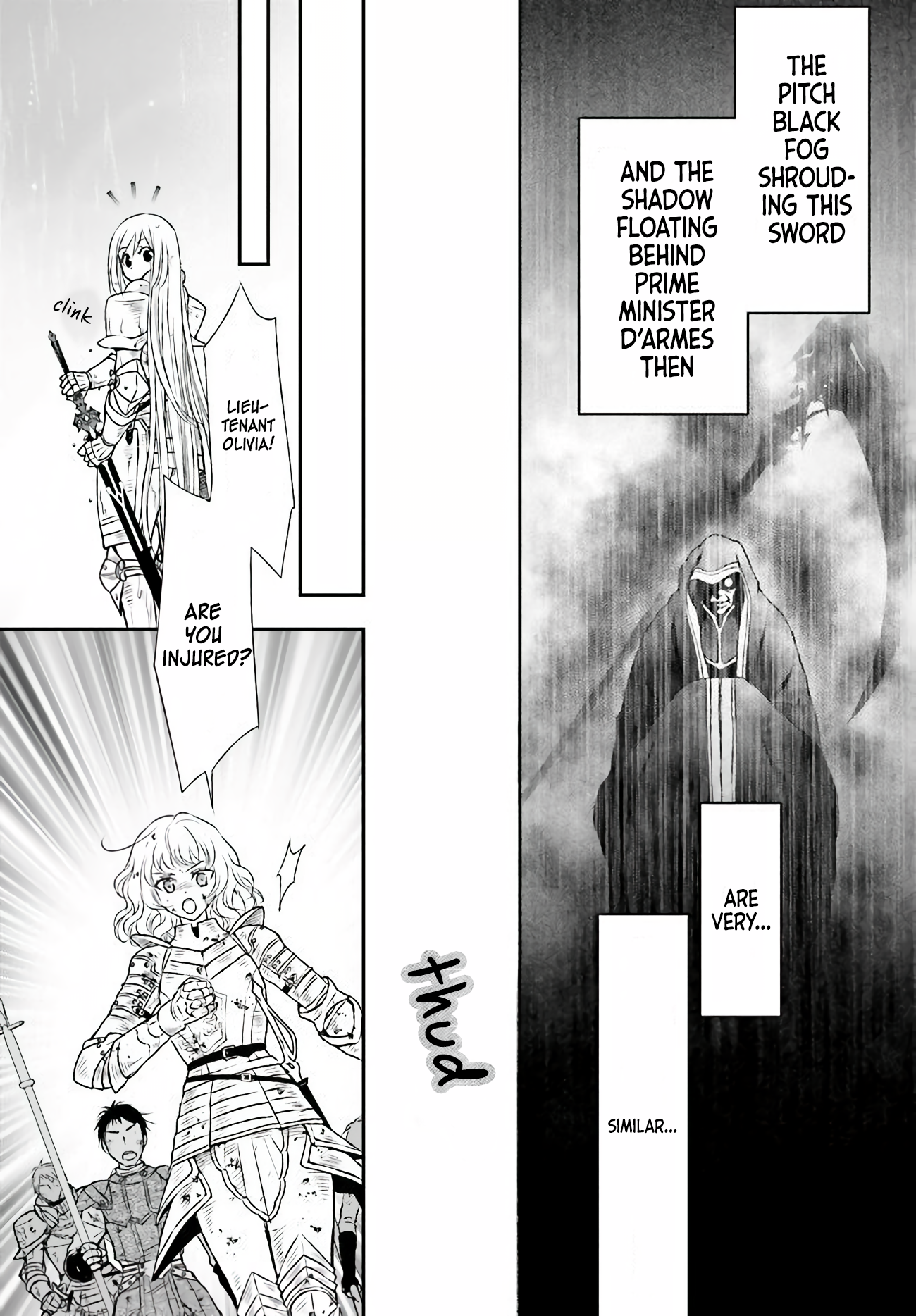 Shinigami ni Sodaterareta Shoujo wa Shikkoku no Tsurugi o Mune ni Idaku Chapter 10 Page 23