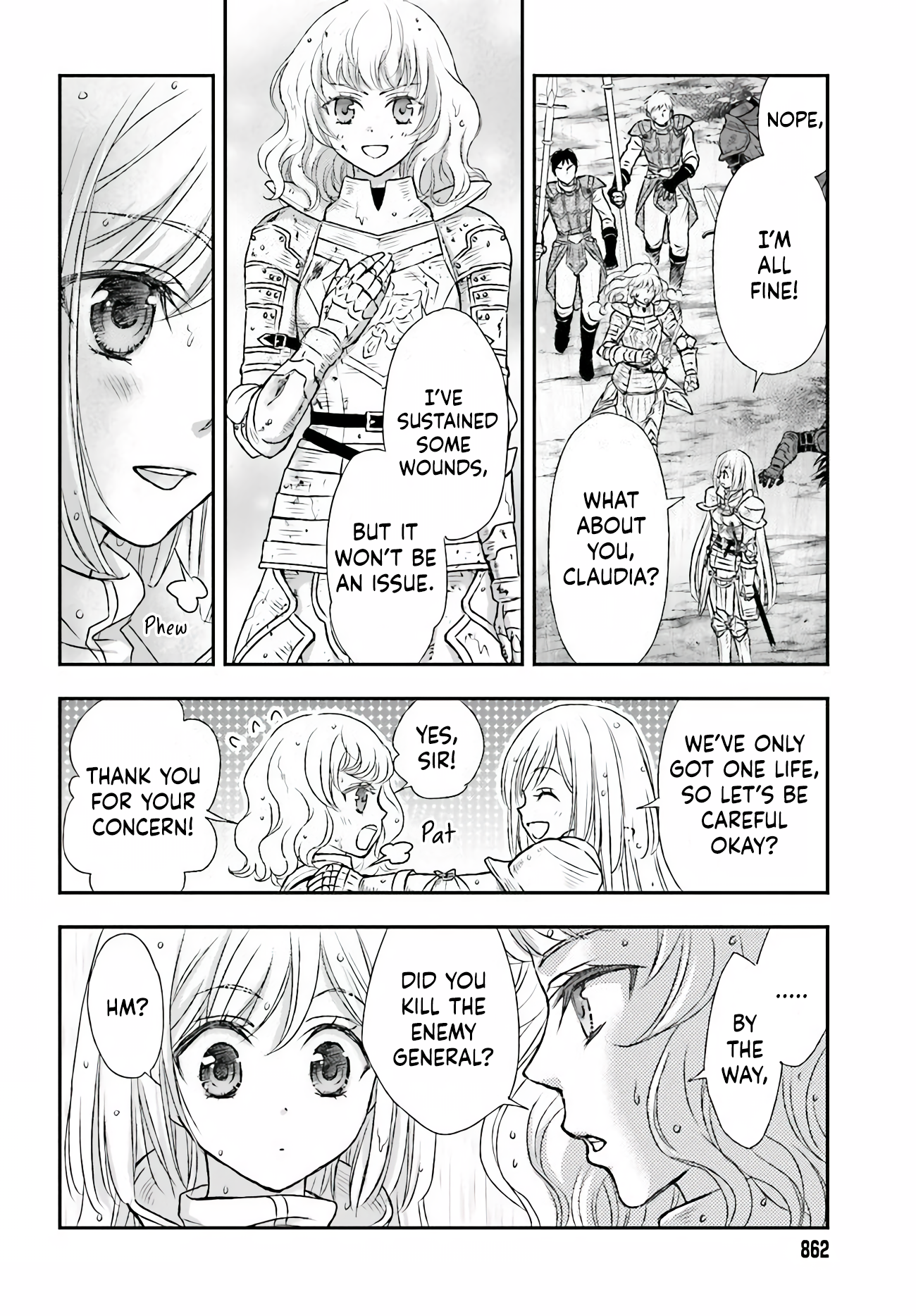Shinigami ni Sodaterareta Shoujo wa Shikkoku no Tsurugi o Mune ni Idaku Chapter 10 Page 24