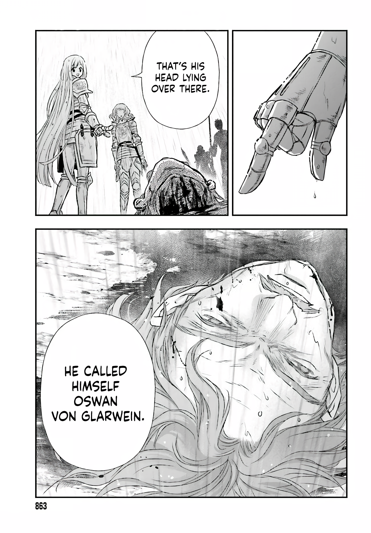 Shinigami ni Sodaterareta Shoujo wa Shikkoku no Tsurugi o Mune ni Idaku Chapter 10 Page 25