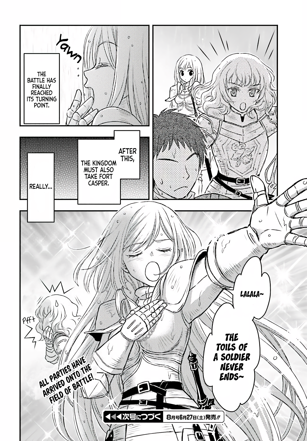 Shinigami ni Sodaterareta Shoujo wa Shikkoku no Tsurugi o Mune ni Idaku Chapter 10 Page 28