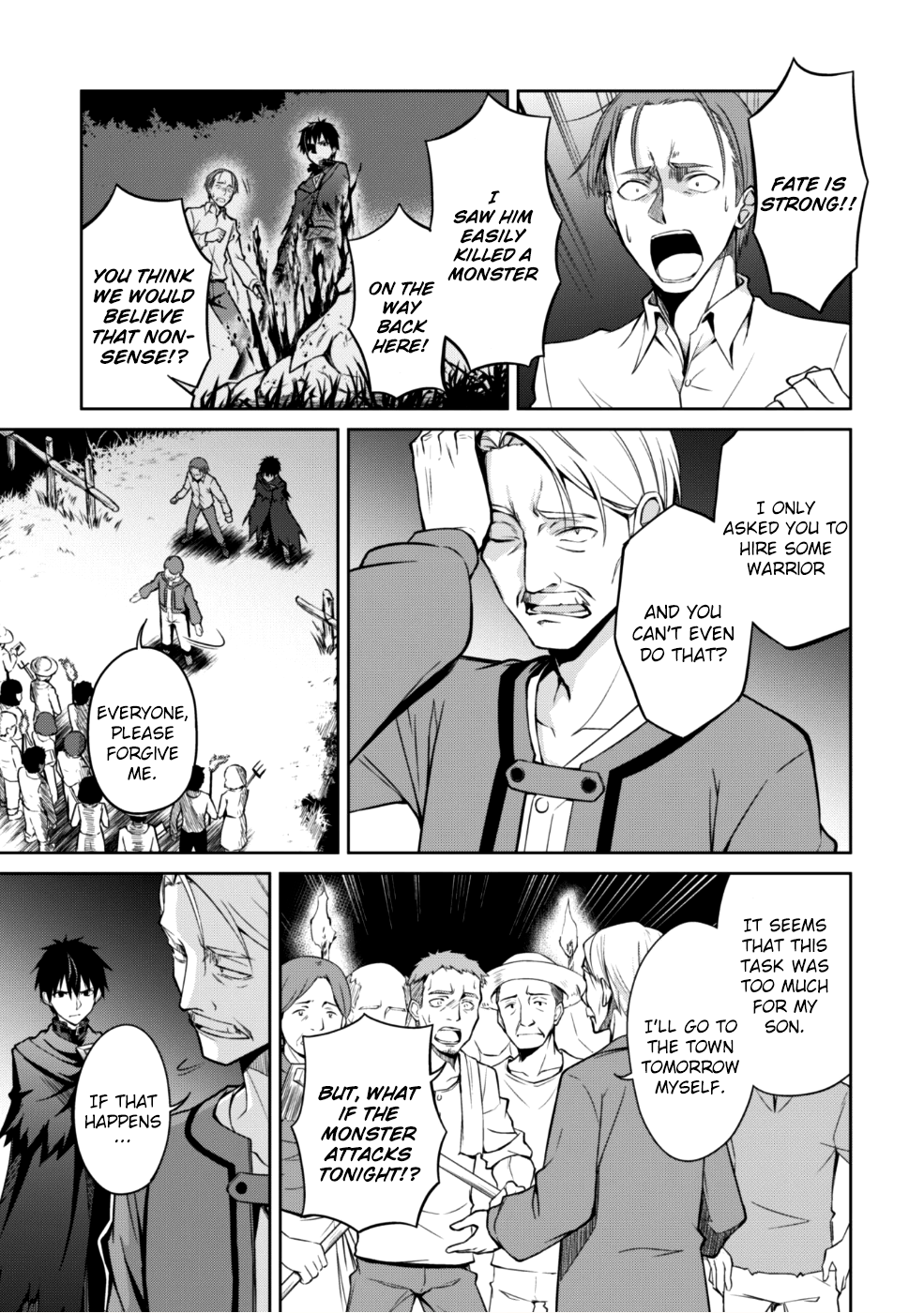 Halaman dari Boushoku no Berserk ~Ore dake Level to Iu Gainen wo Toppa suru~ Chapter 12