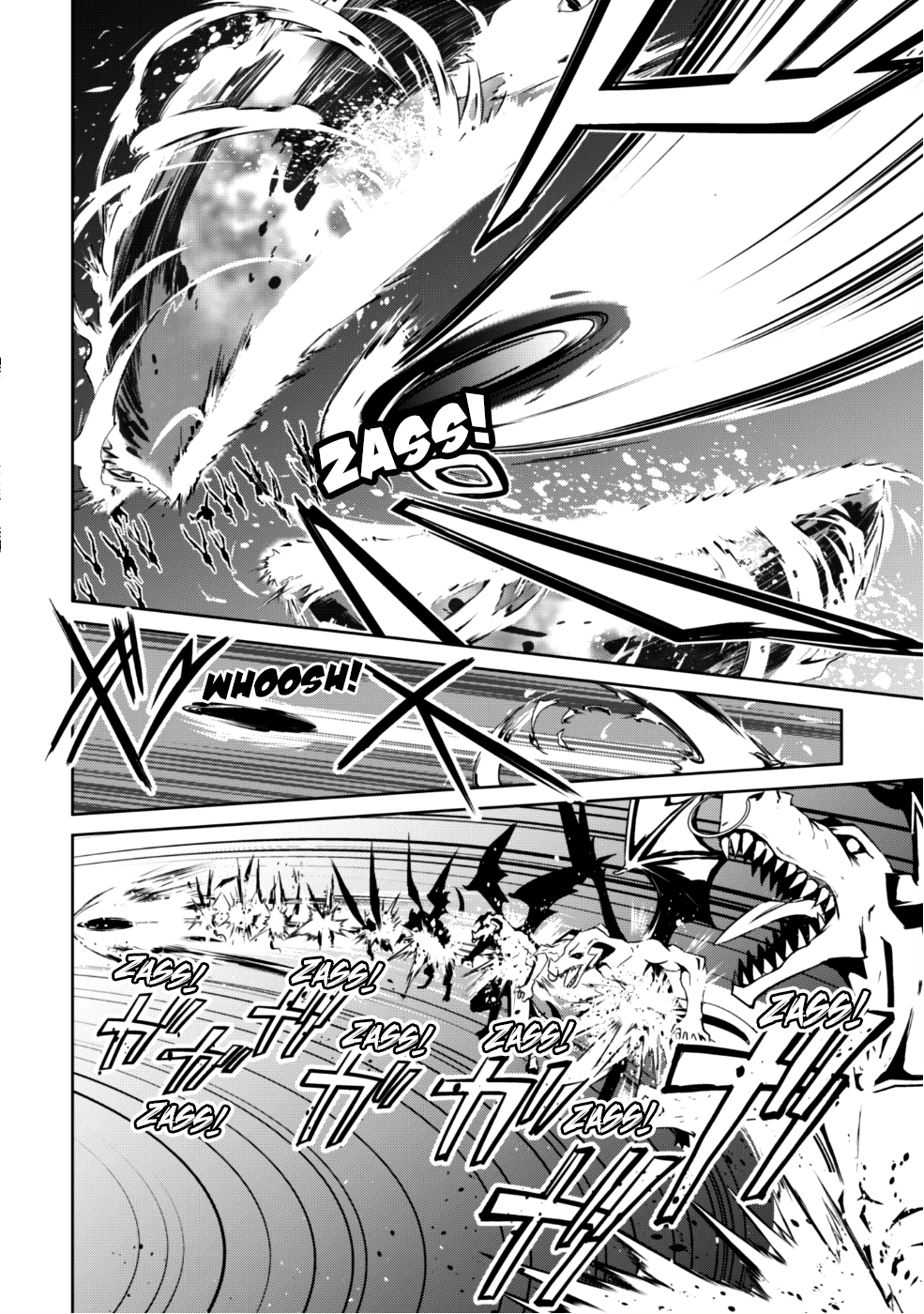 Halaman dari Boushoku no Berserk ~Ore dake Level to Iu Gainen wo Toppa suru~ Chapter 12