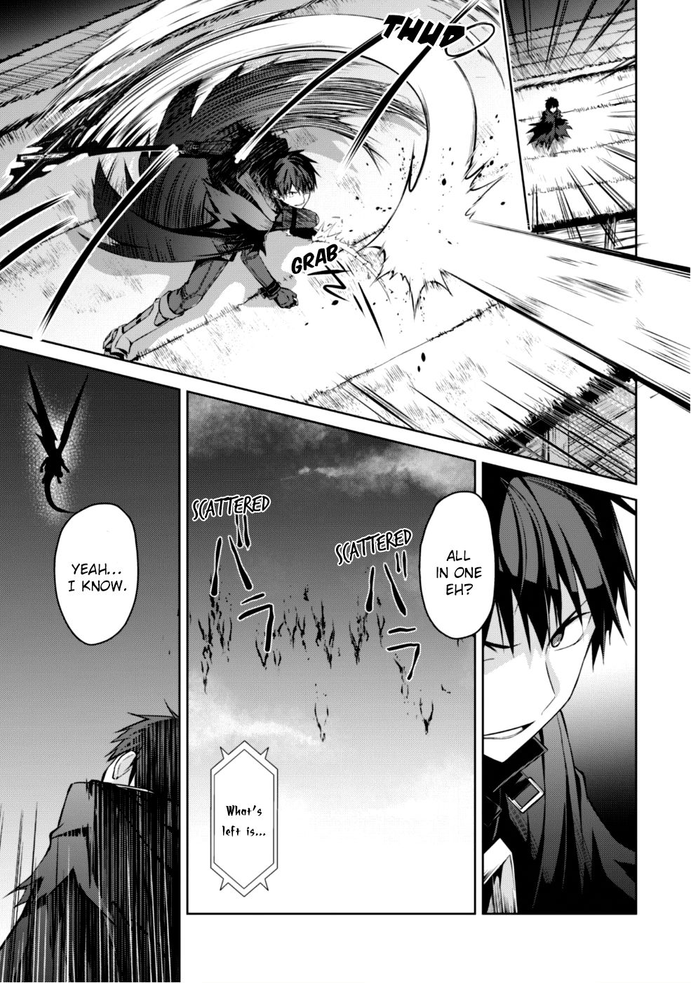 Halaman dari Boushoku no Berserk ~Ore dake Level to Iu Gainen wo Toppa suru~ Chapter 12