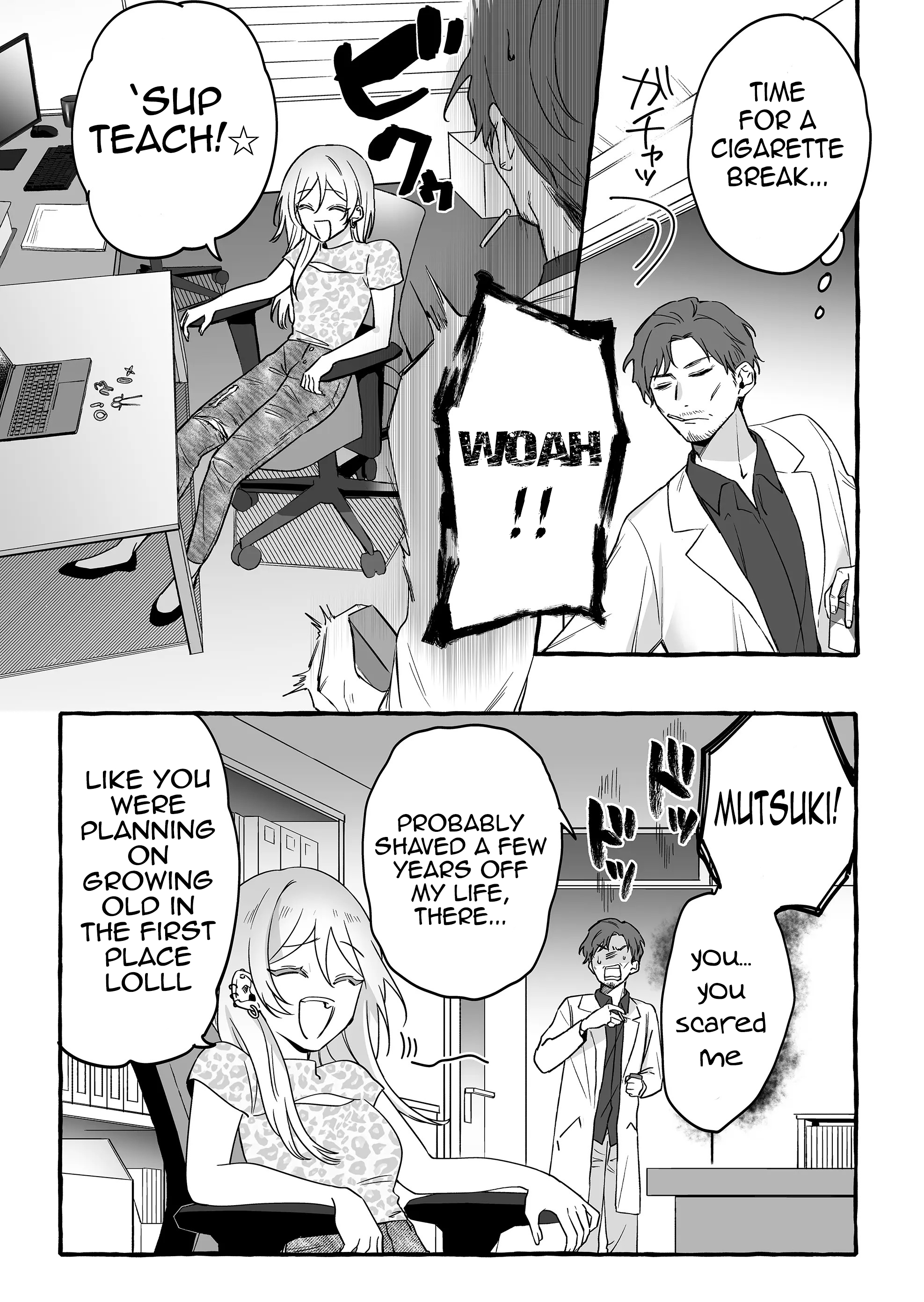 Halaman dari Damedol to Sekai ni Hitori Dake no Fan Chapter 14