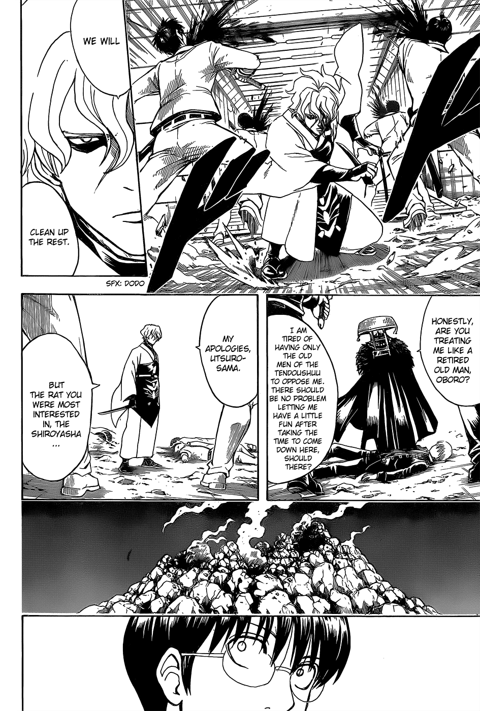 Halaman dari Gintama Chapter 543