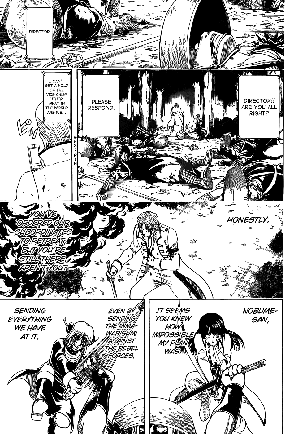 Halaman dari Gintama Chapter 543