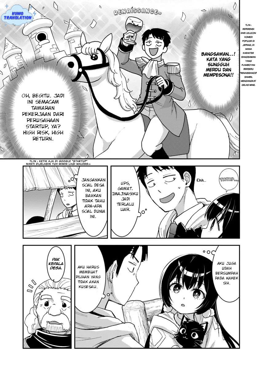 35-sai Dokushin Yamada, Isekai Mura ni Risou no Second House wo Tsukuritai: Isekai to Genjitsu no Iitokodori Life Chapter 3.1 - halaman 6