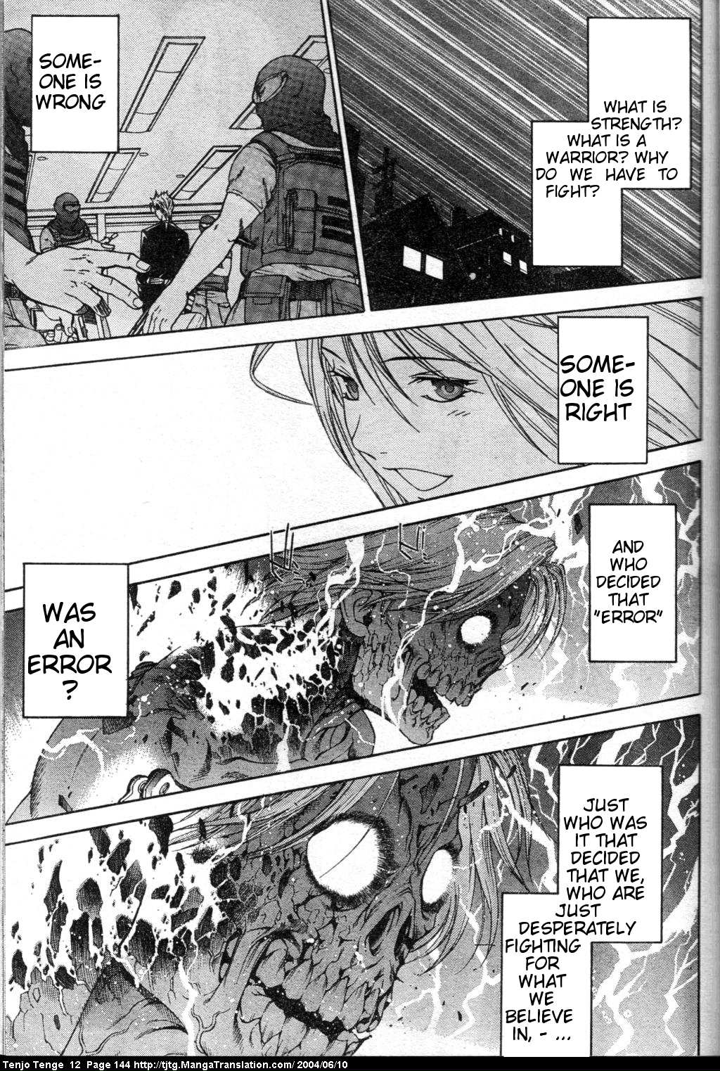 Halaman dari Tenjou Tenge Chapter 74