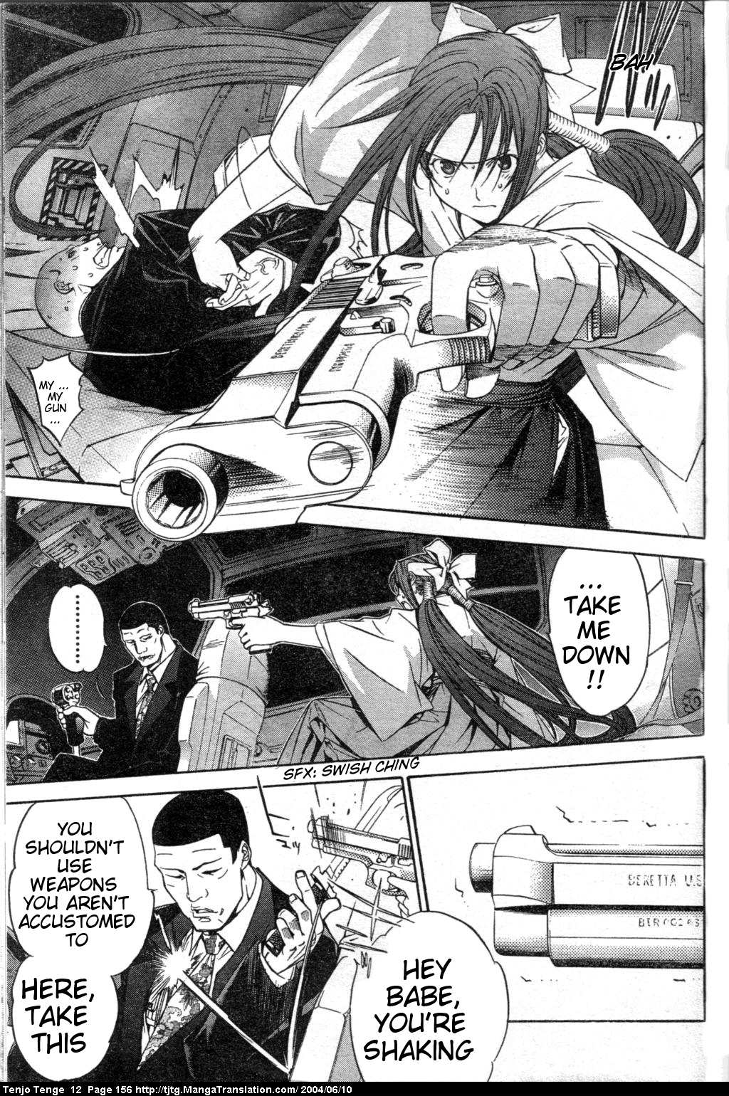 Halaman dari Tenjou Tenge Chapter 74