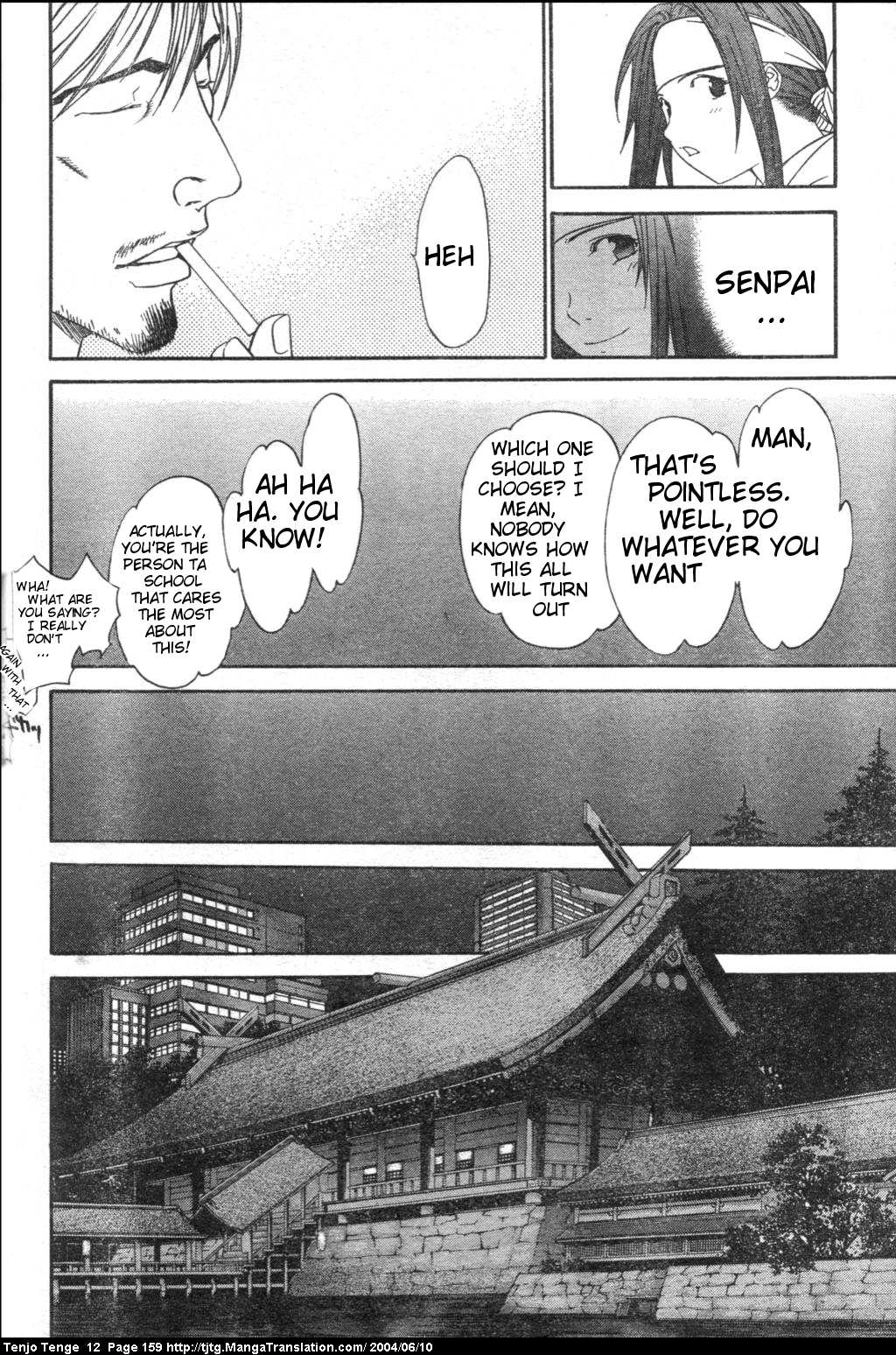 Halaman dari Tenjou Tenge Chapter 74