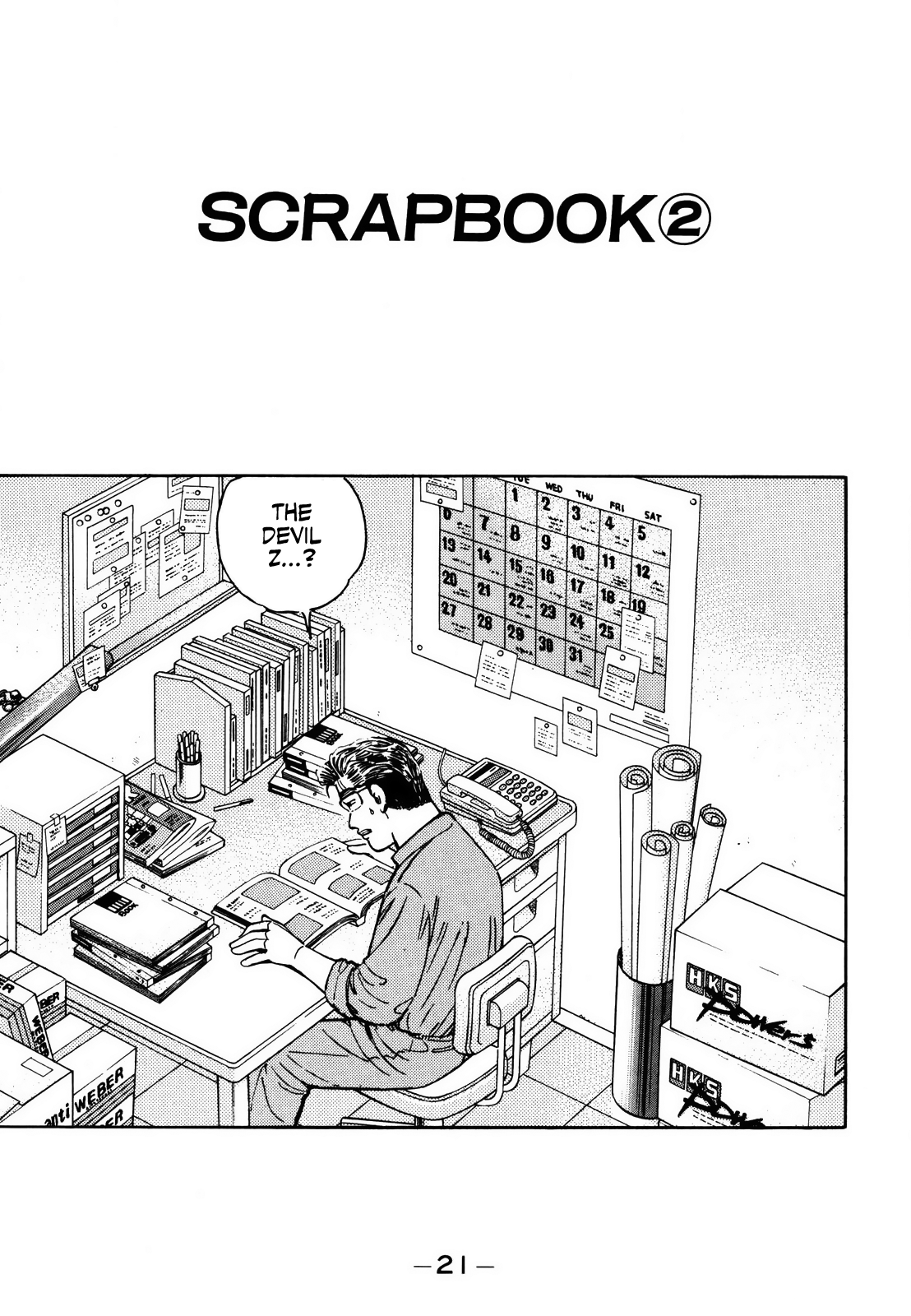 Halaman dari Wangan Midnight Chapter 162