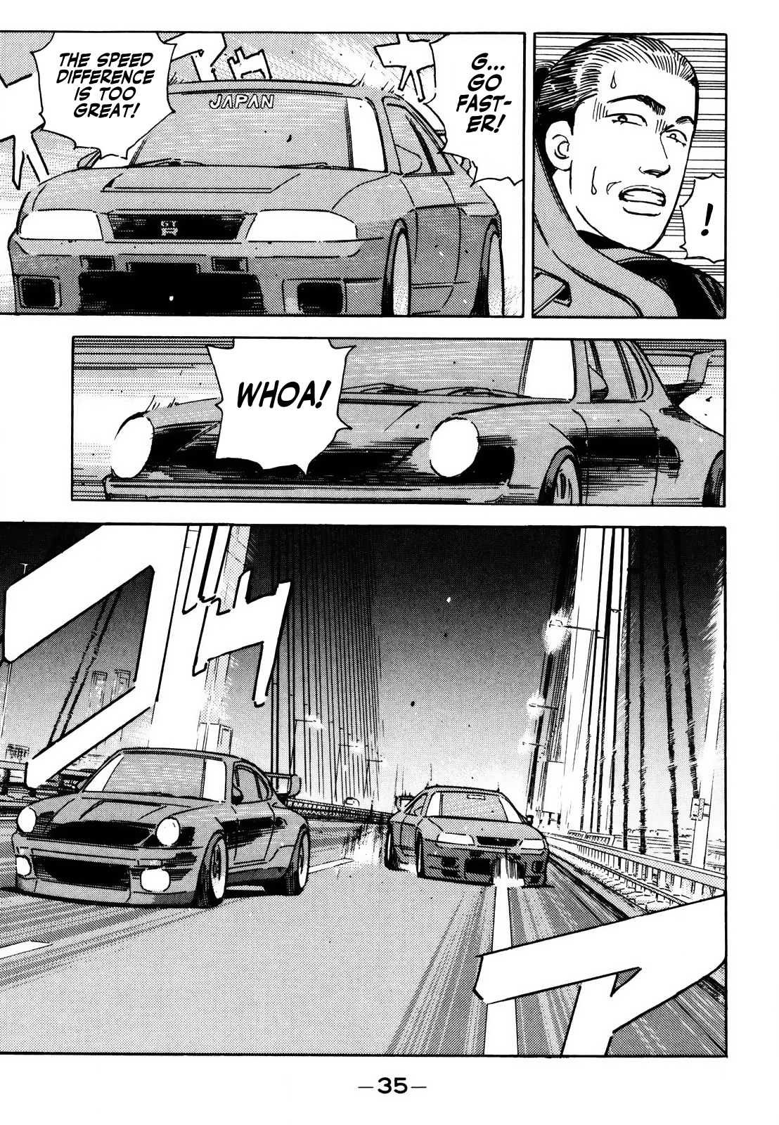Halaman dari Wangan Midnight Chapter 162