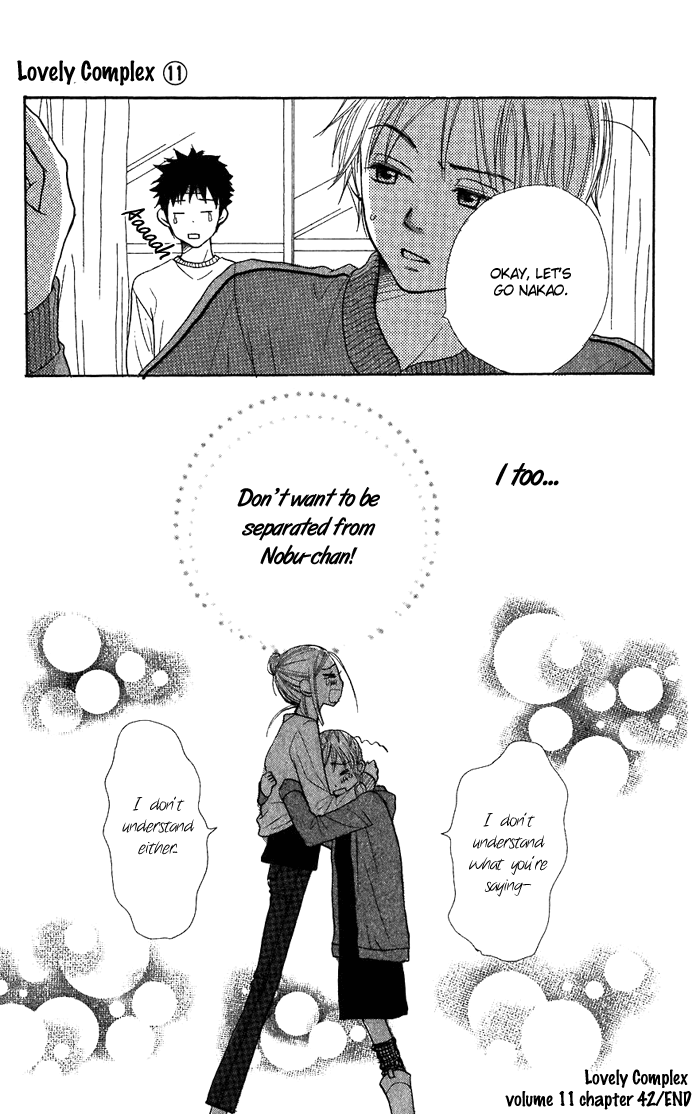 Halaman dari Lovely★Complex Chapter 42