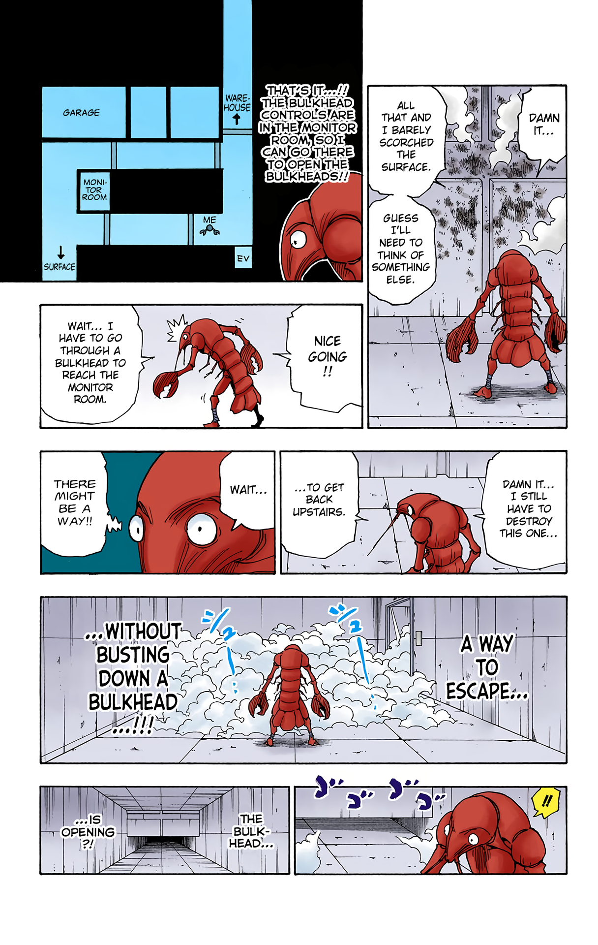 Halaman dari HUNTER x HUNTER (Official Colored) Chapter 282